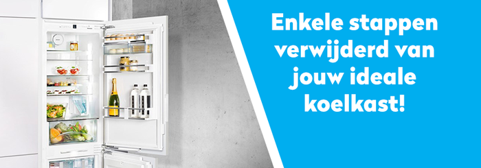 Onze koelkast adviseur helpt je met kiezen.