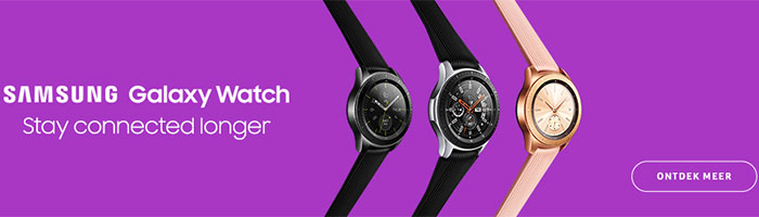 Ontdek de Samsung Galaxy Watch