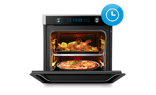 Samsung Dual Cook tijdbesparing