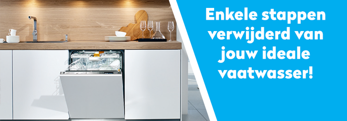 Onze vaatwasser adviseur helpt je met kiezen.
