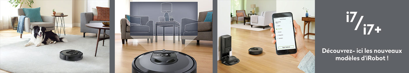 Nieuwste iRobot modellen i7/i7+