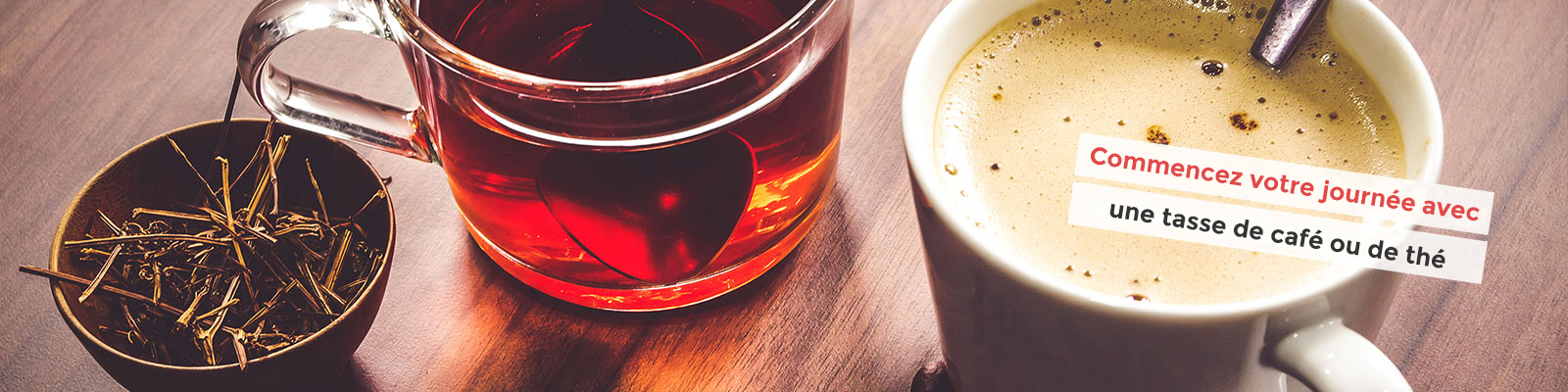 Café et thé conseils banner