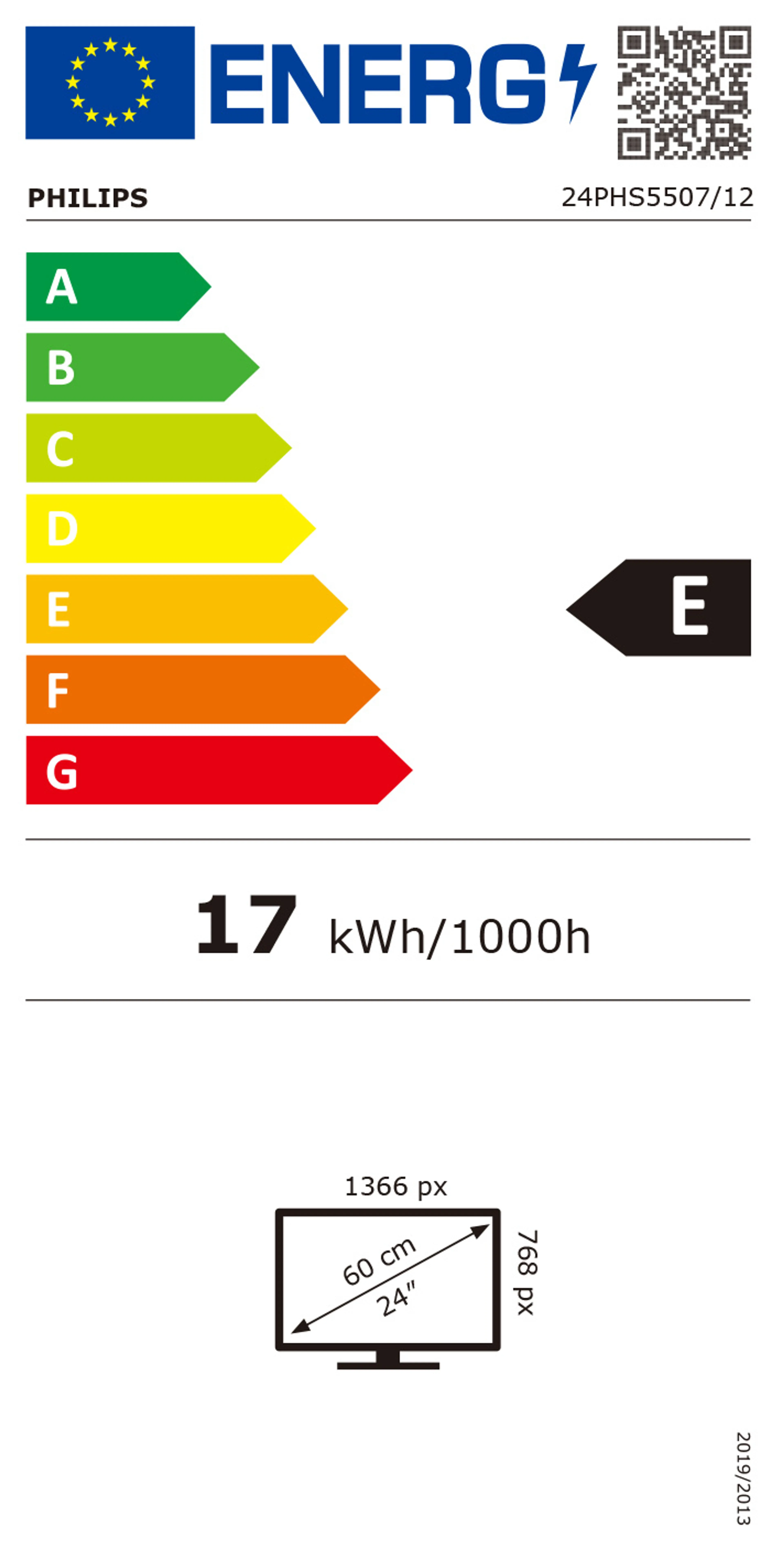 Philips TV LED HD 24PHS5507/12 (2022) - 24 pouces image