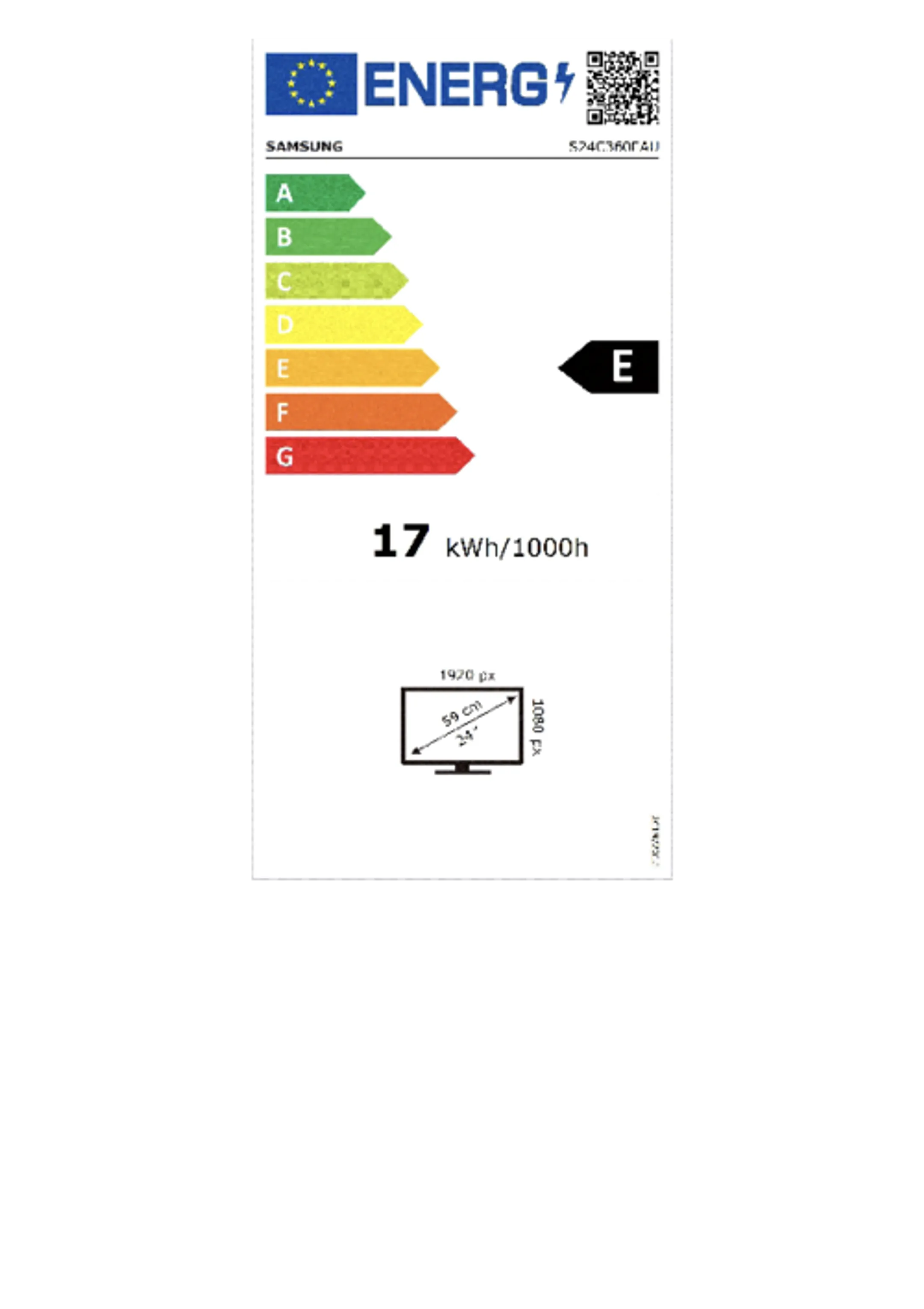 Samsung 24" Curved monitor LS24C360EAU image
