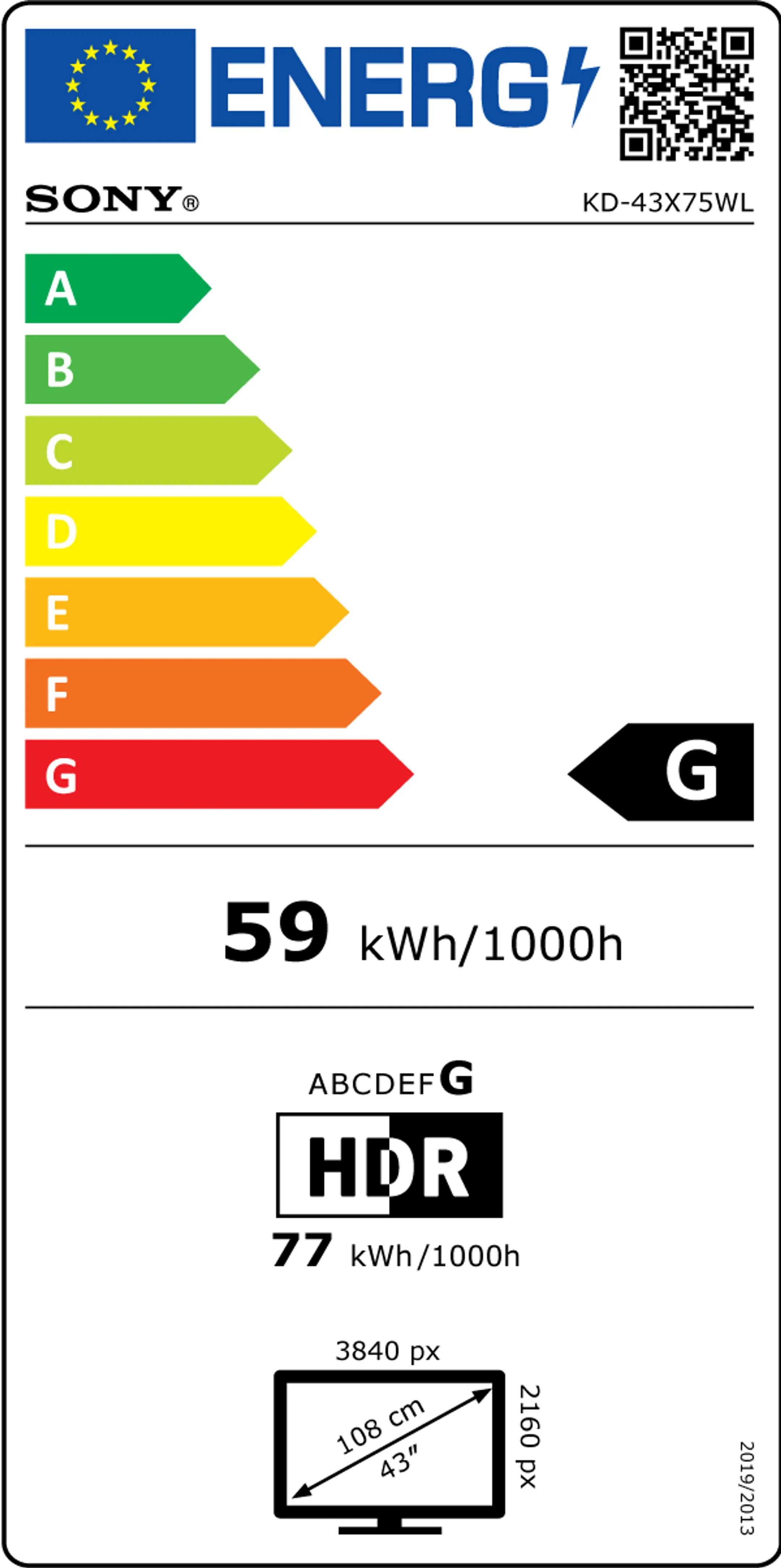 Sony TV LED 4K Bravia KD-55X85LAEP - 55 pouces image