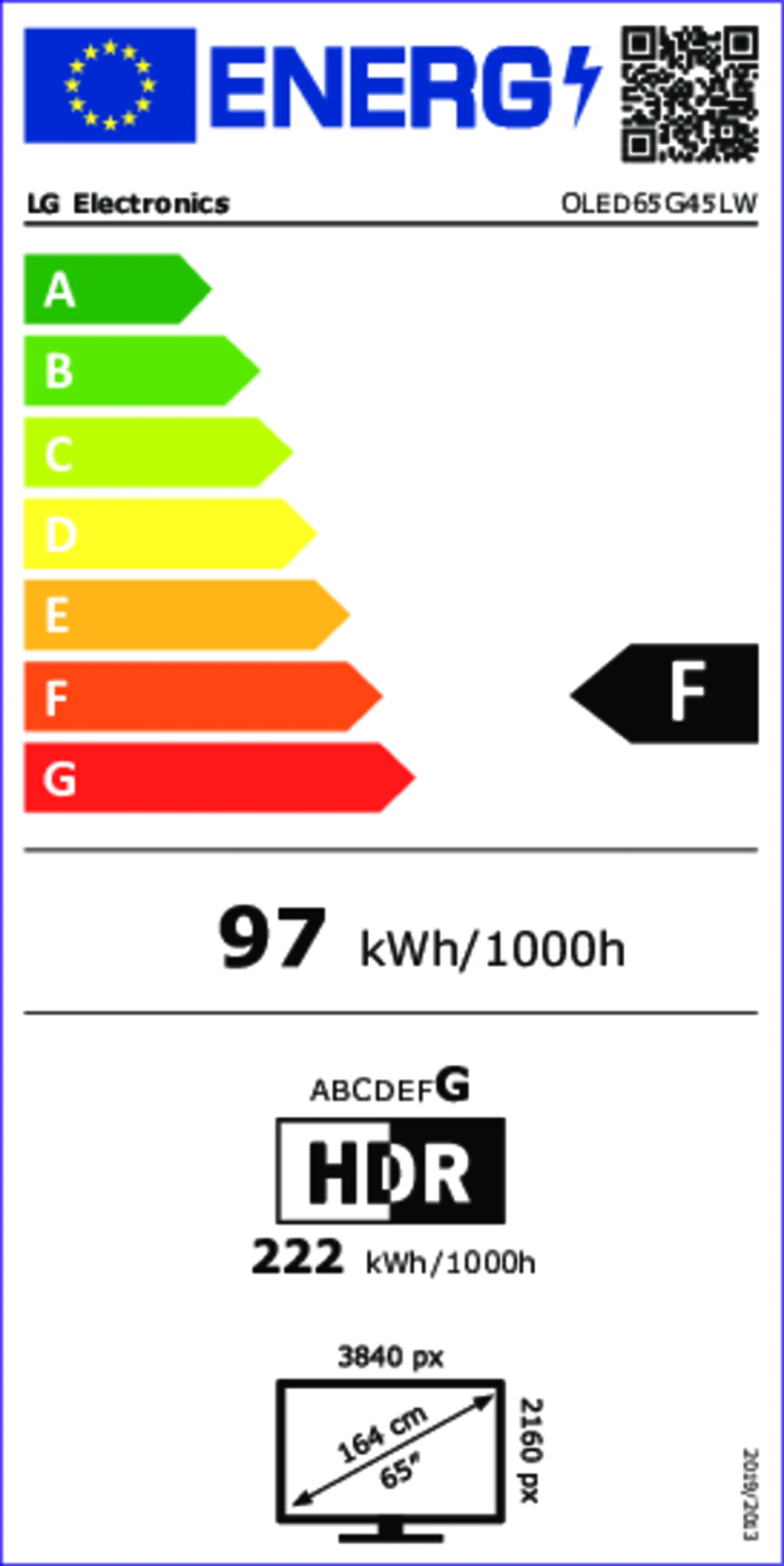 LG TV OLED 4K OLED65G45LW (2024) - 65 pouces image