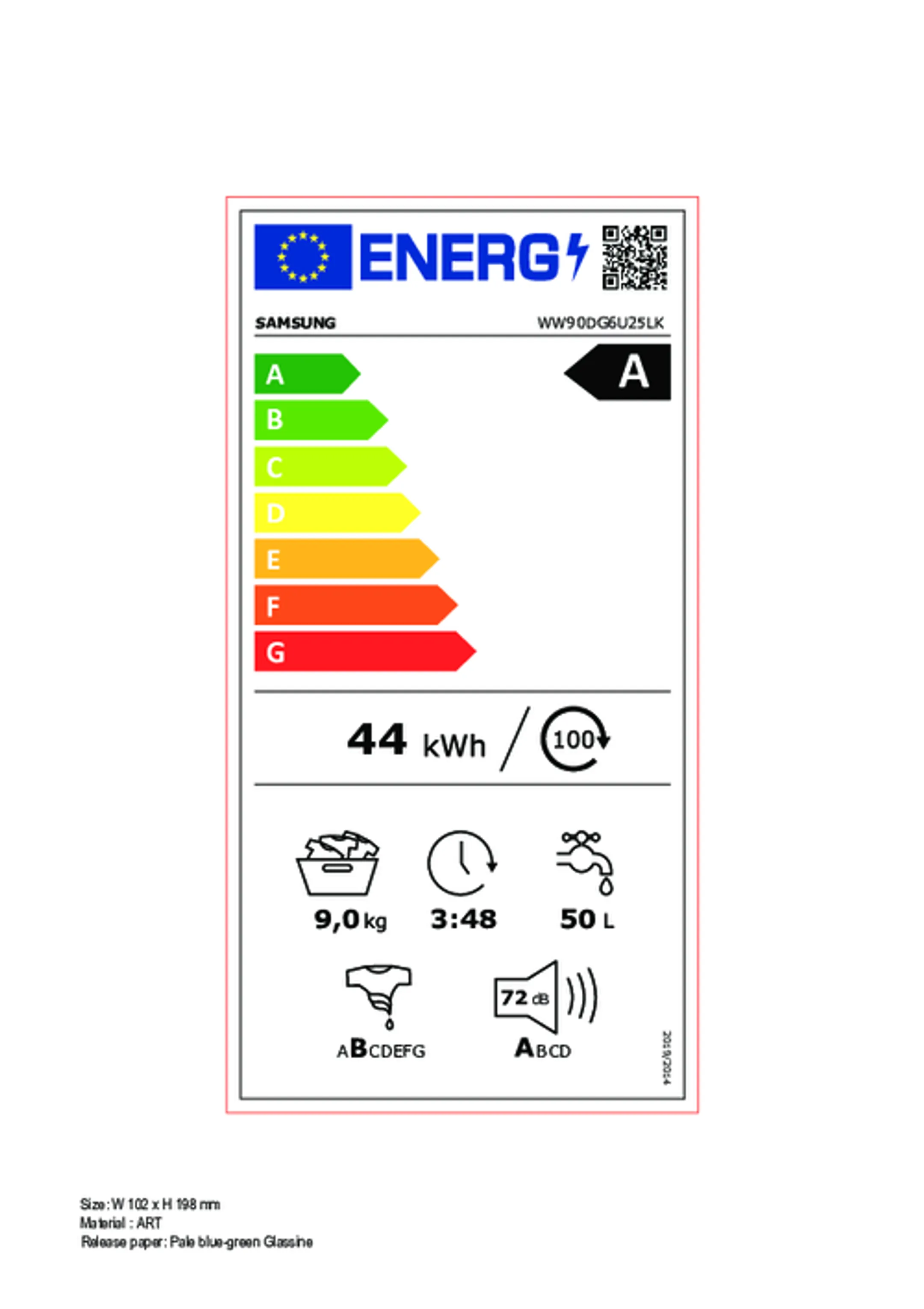 Samsung Wasmachine WW90DG6U25LK SuperSpeed image