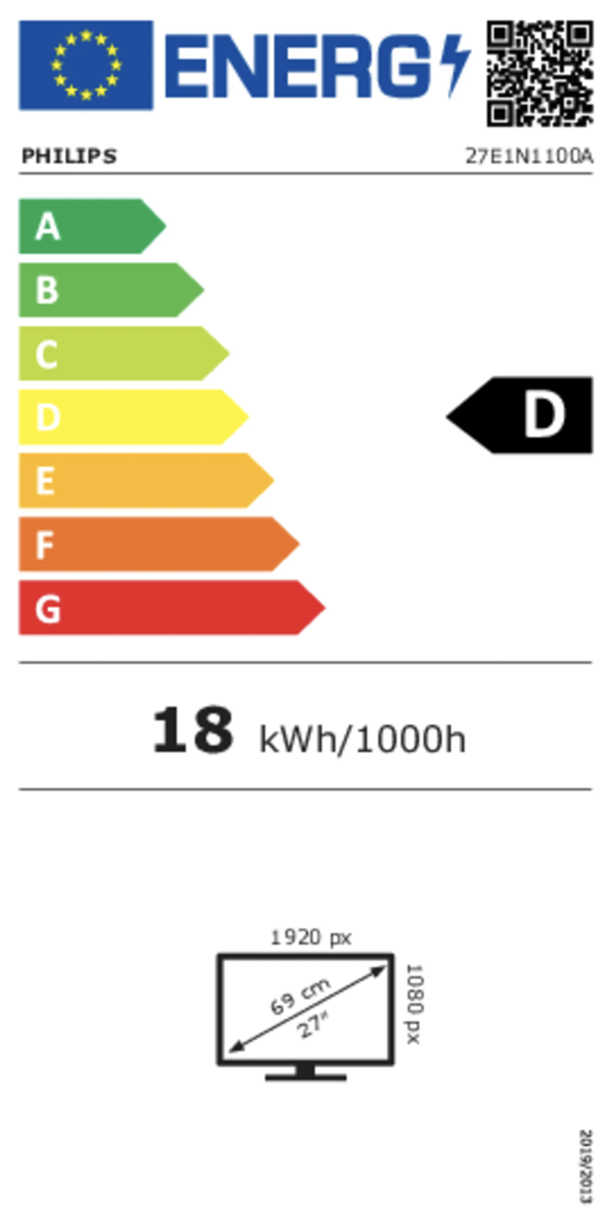 Philips 27E1N1100A/00 image