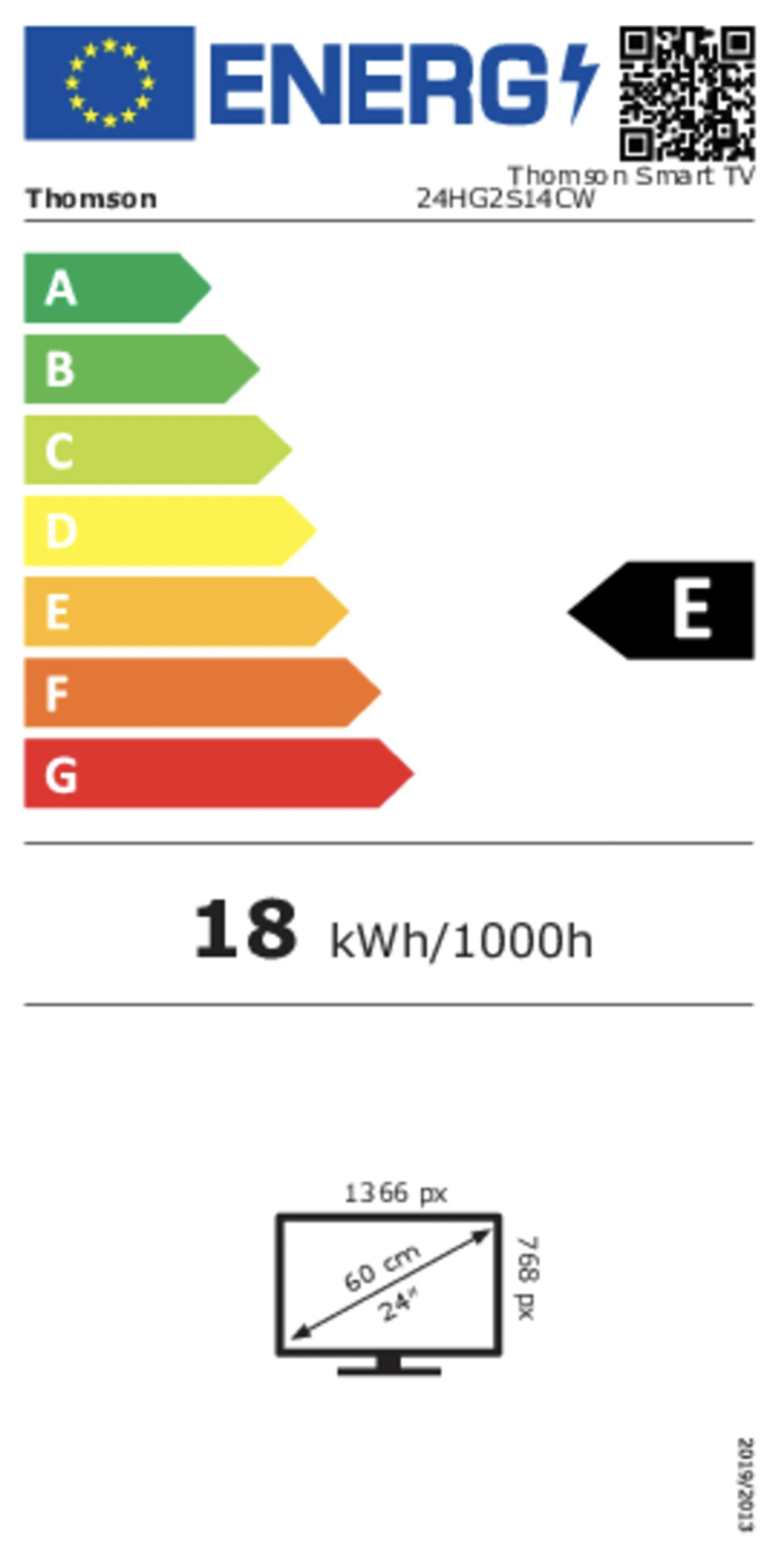 Thomson TV LED HD 24HG2S14 (2024) - 24 pouces image