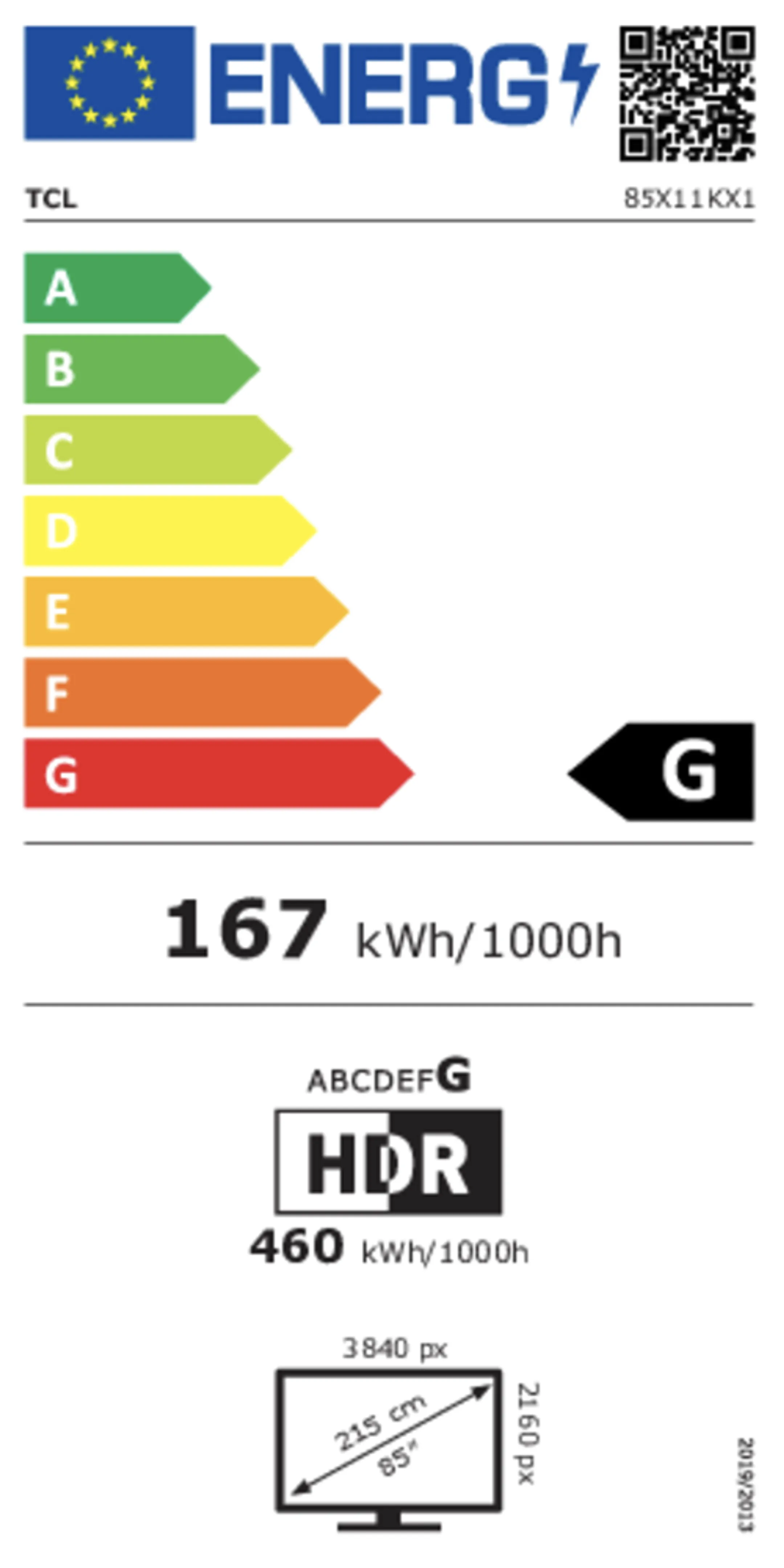 TCL QD-Mini LED 4K TV 85X11K (2025) - 85 inch image