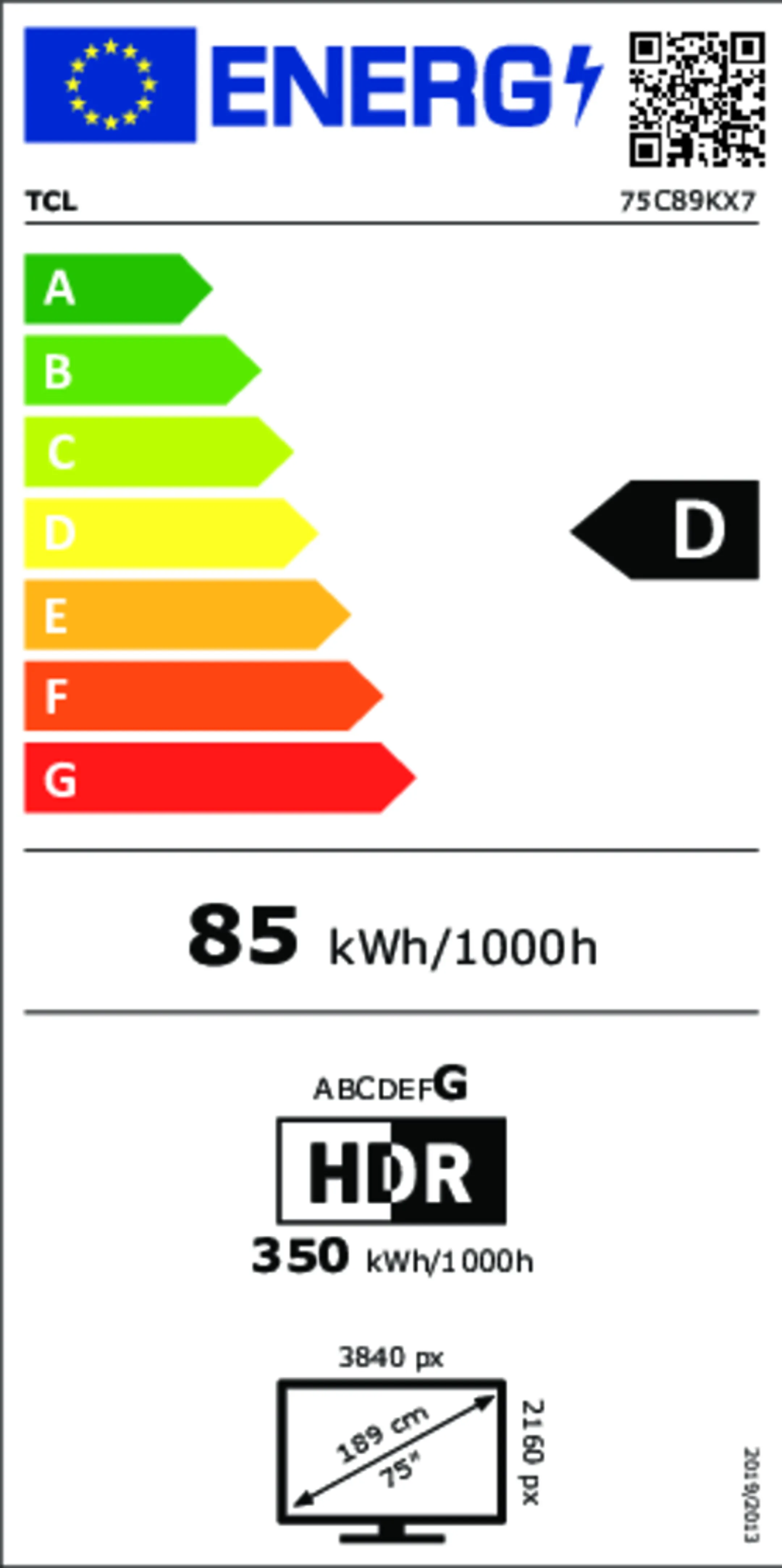 TCL QD Mini-LED 75C89K 4K TV (2025) - 75 inch image