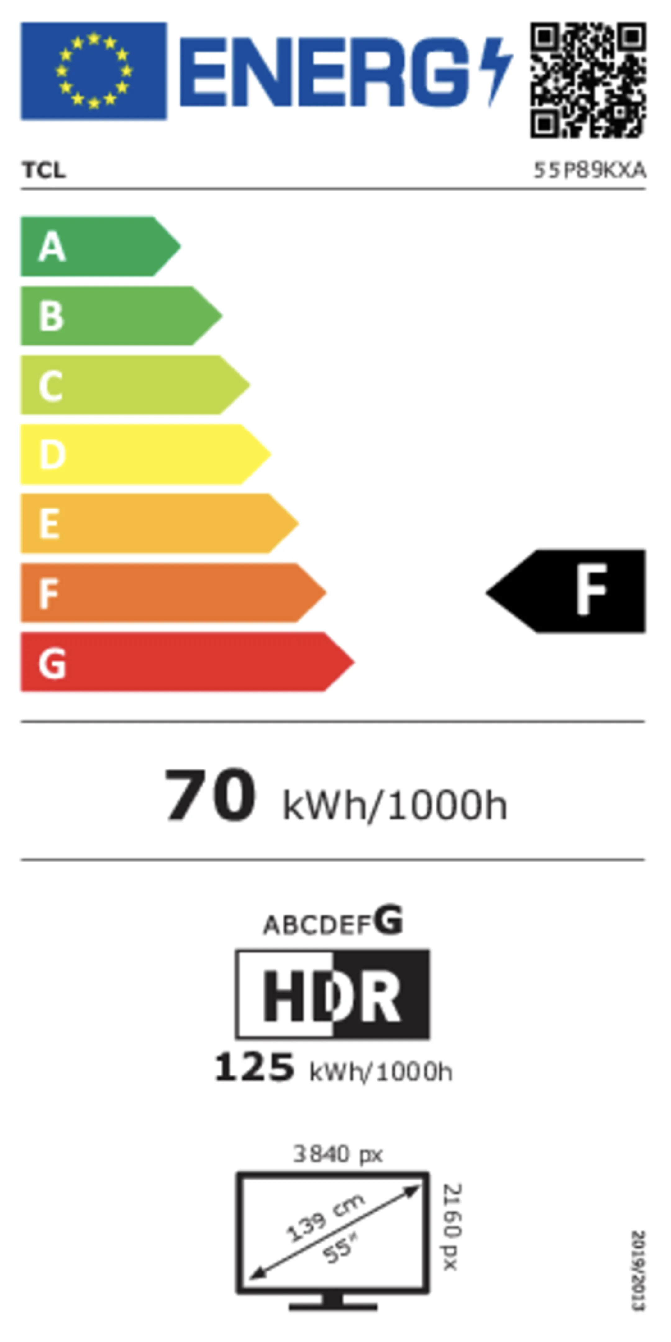 TCL QLED 4K TV 55P89K (2025) - 55 pouces image