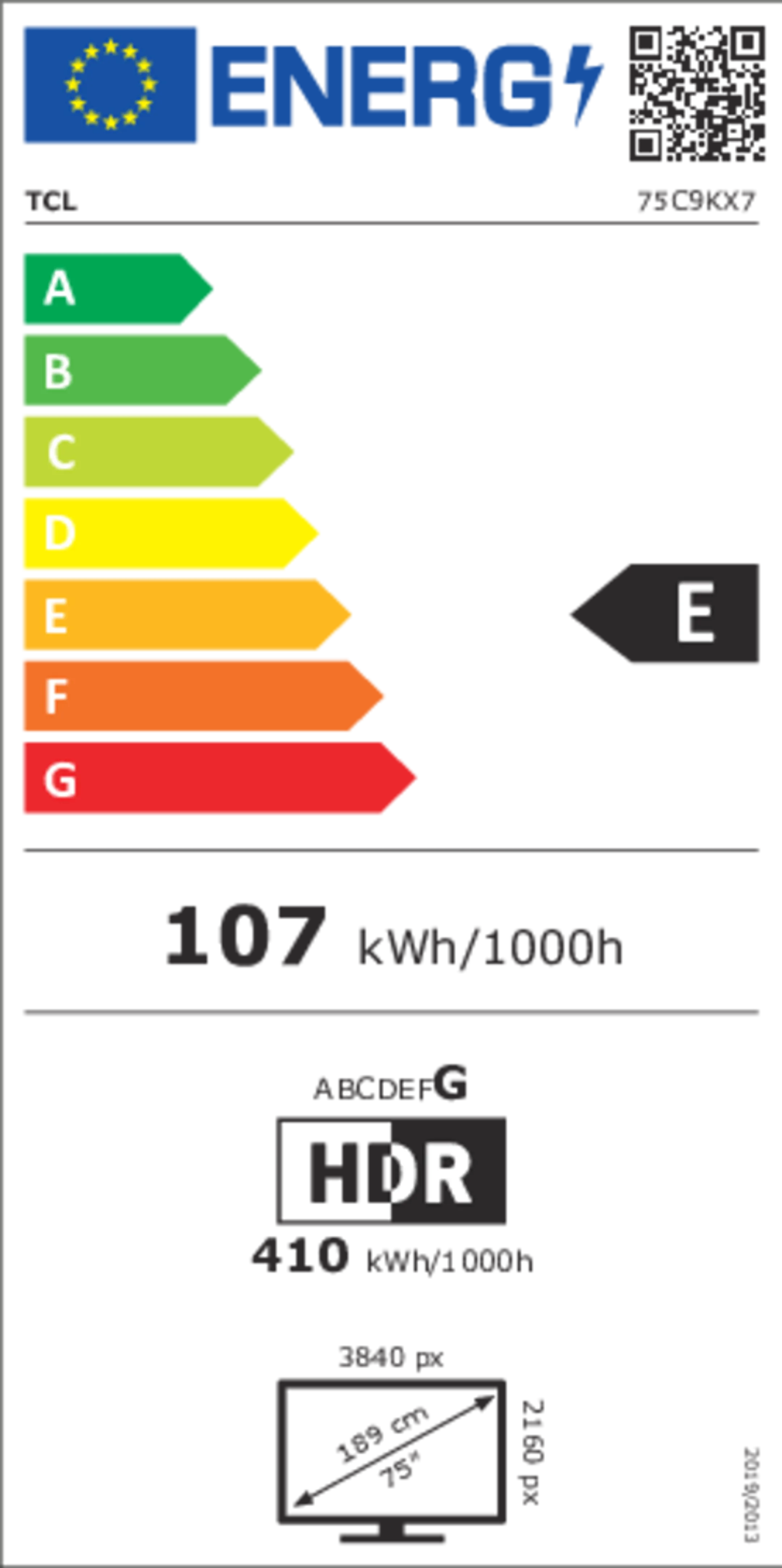 TCL QD-MiniLED 4K TV 75C9K (2025) - 75 inch image