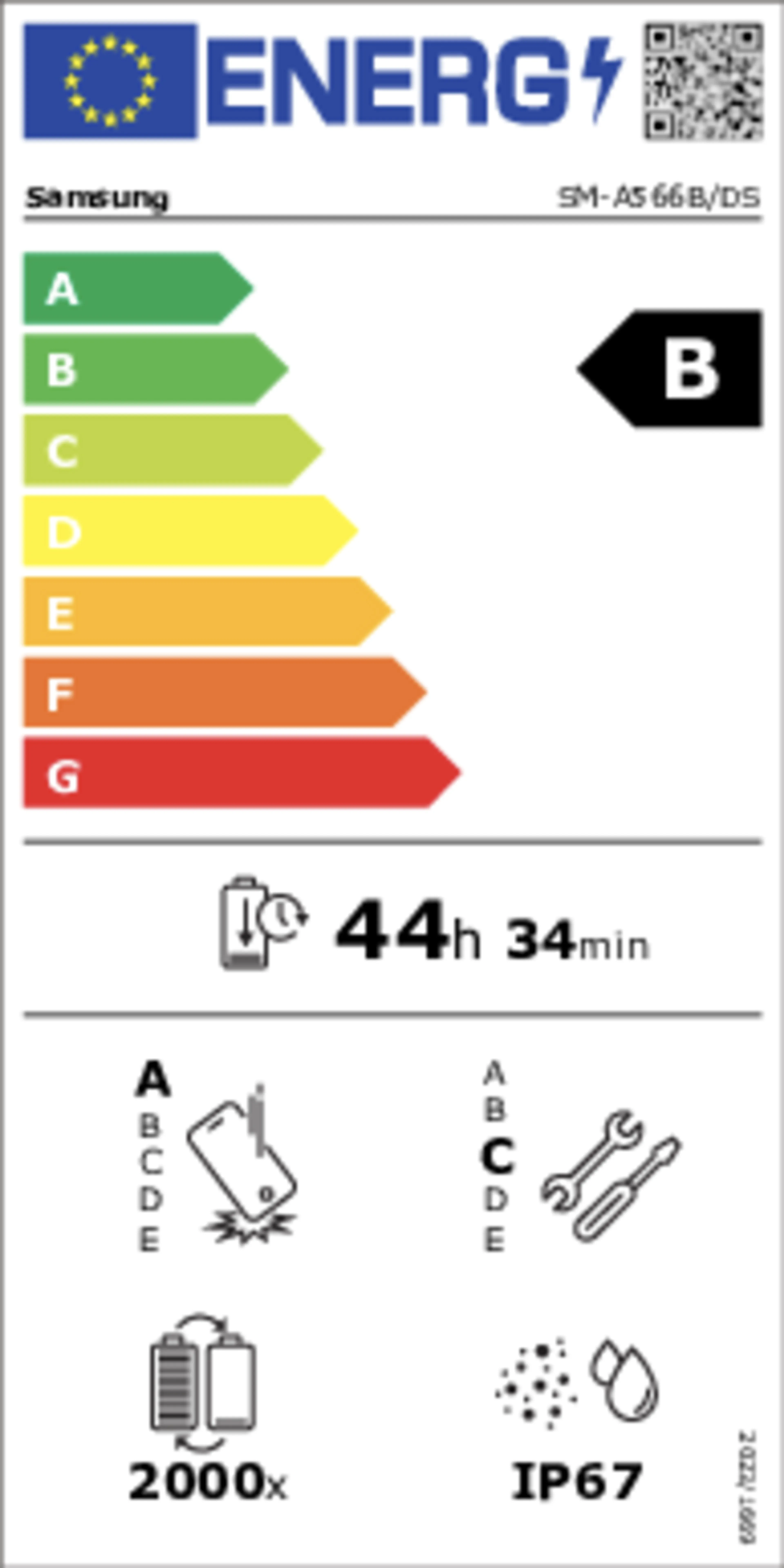 Samsung Galaxy A56 5G 256 GB - Awesome Graphite image