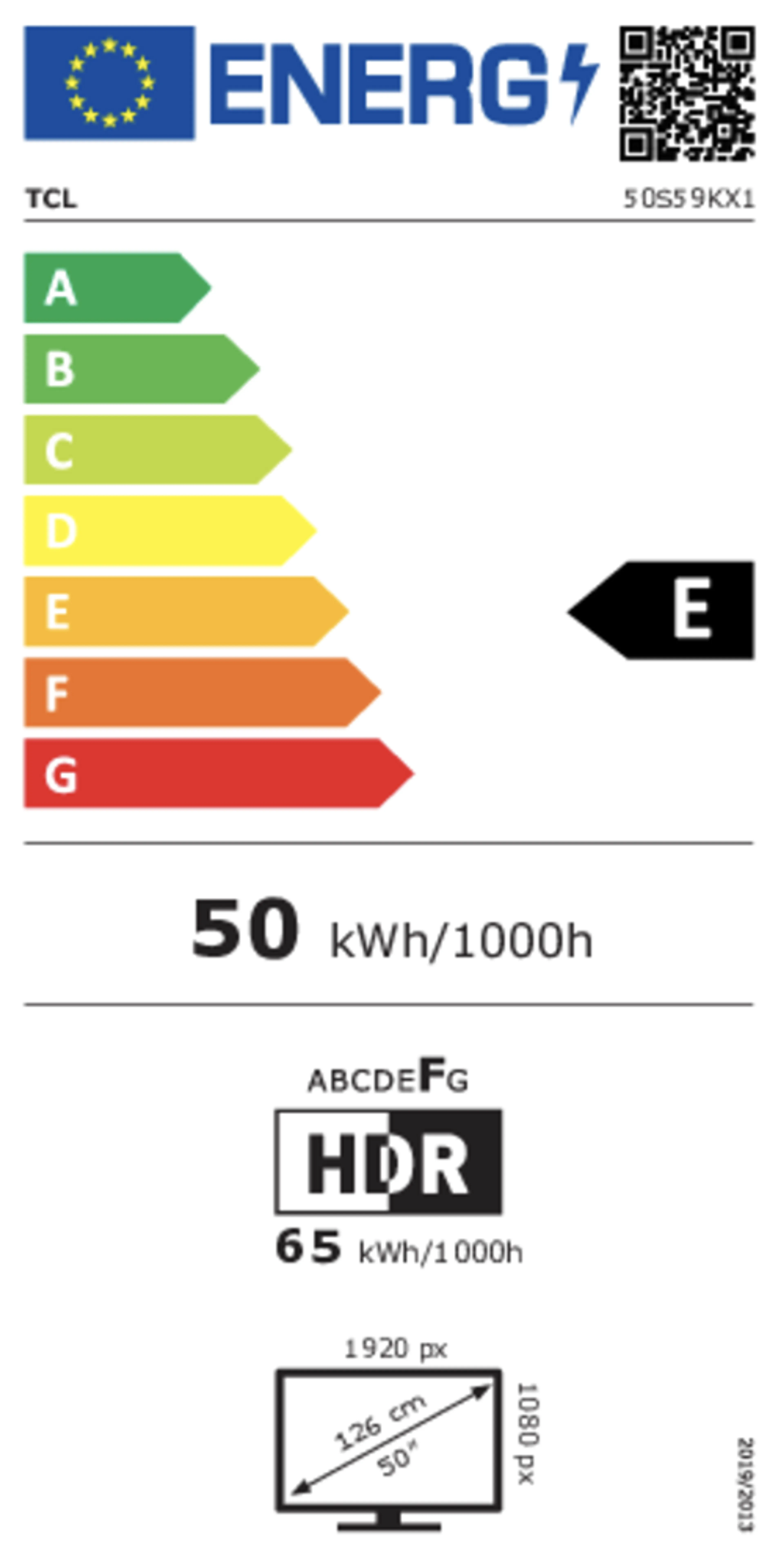 TCL TV QLED Full HD 50S59K (2025) - 50 pouces  image