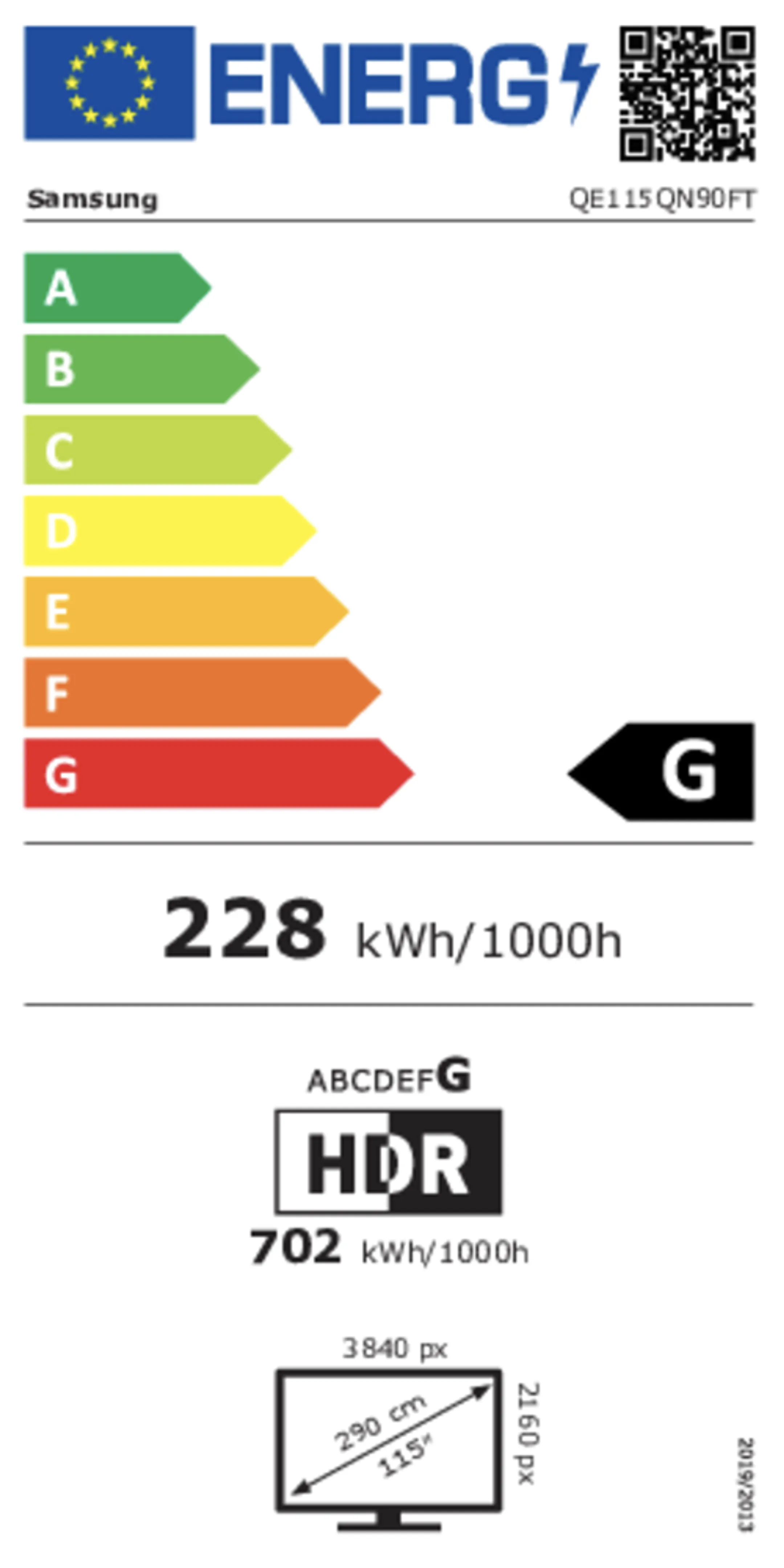 Samsung Neo QLED 4K QE115QN90F Mini LED (2025) - 115 pouces image