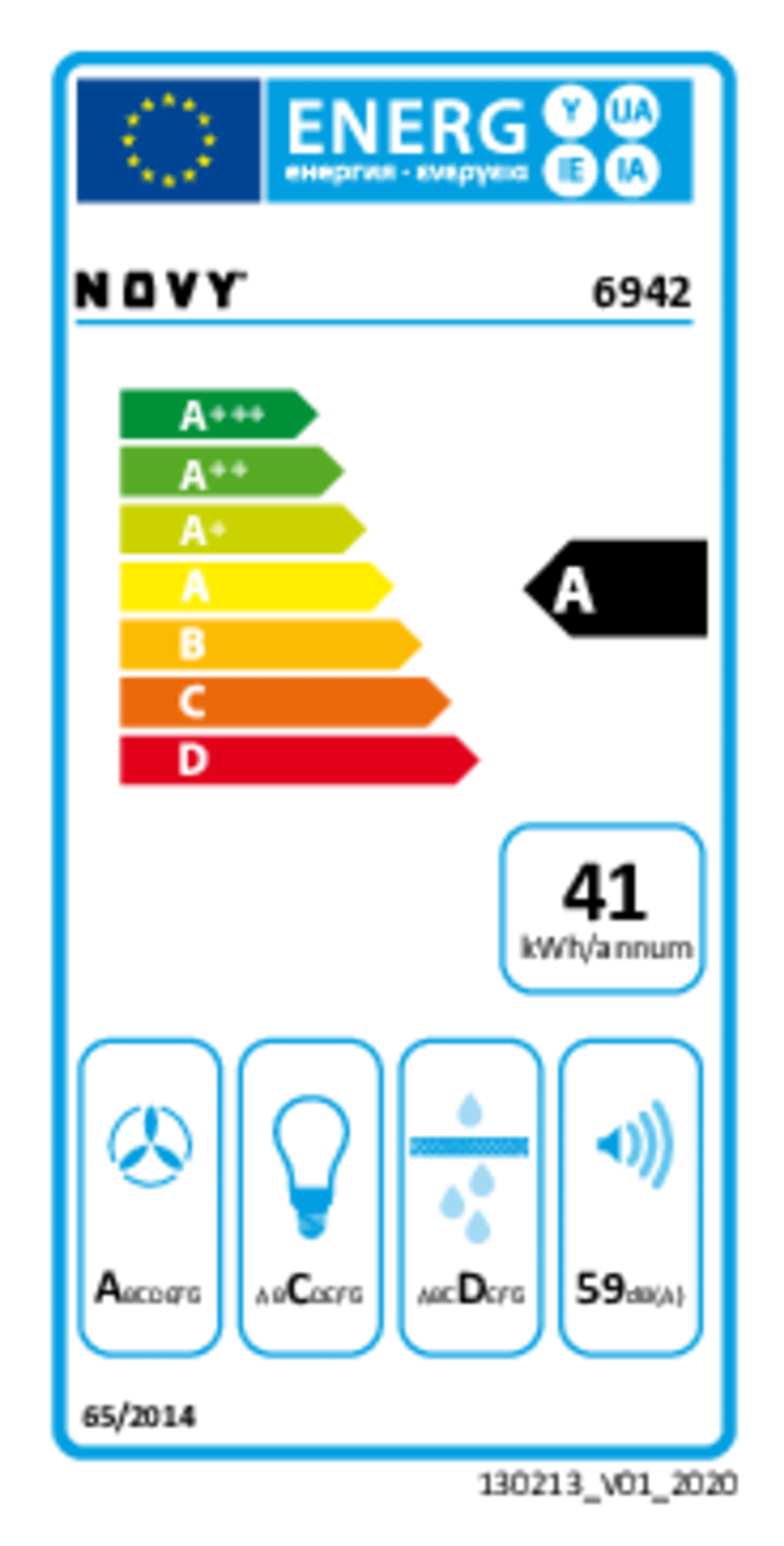 Novy Plafonddampkap Pureline Pro 6942 image