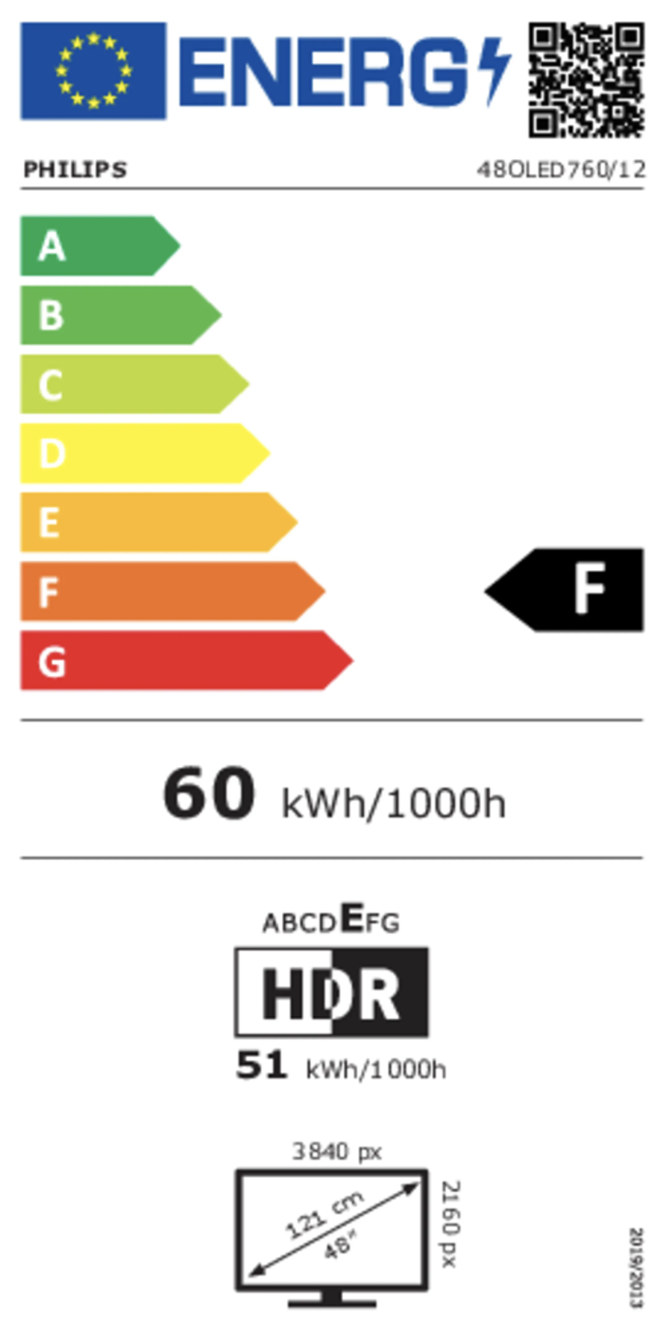 Philips OLED 4K Ambilight TV 48OLED760/12 (2025) - 48 inch image