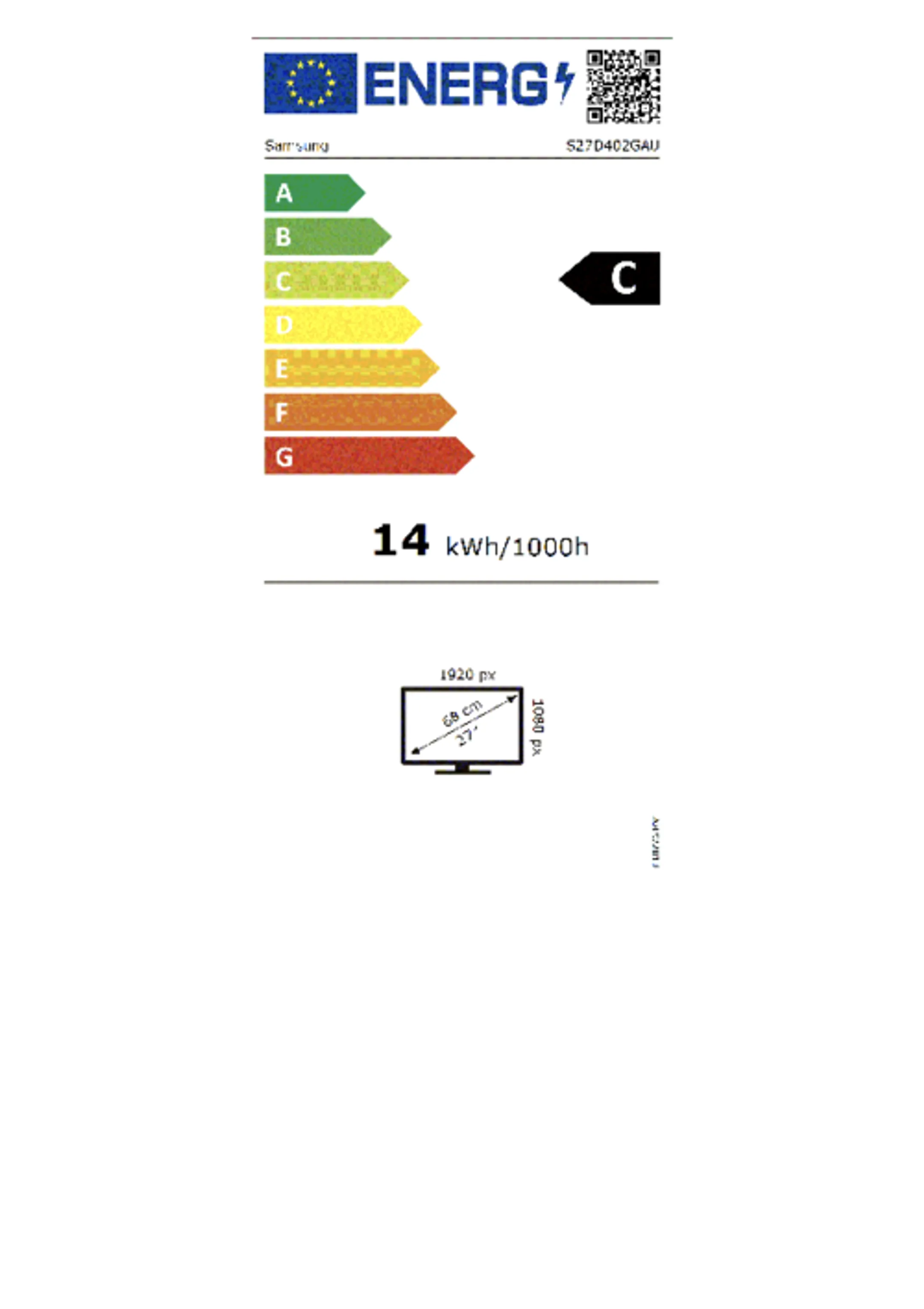 Samsung 27" Ecran PC Essential S4 S40GD LS27D402GAUXEN image