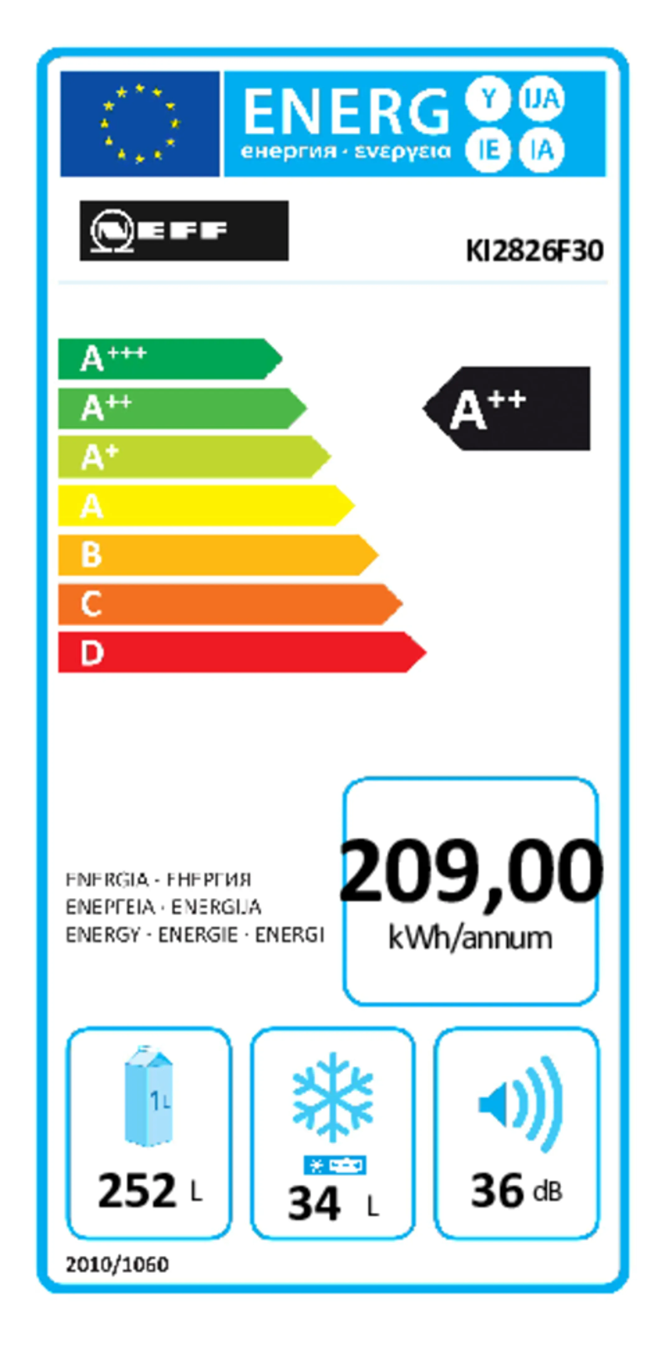 Frigo encastrable KI2826F30