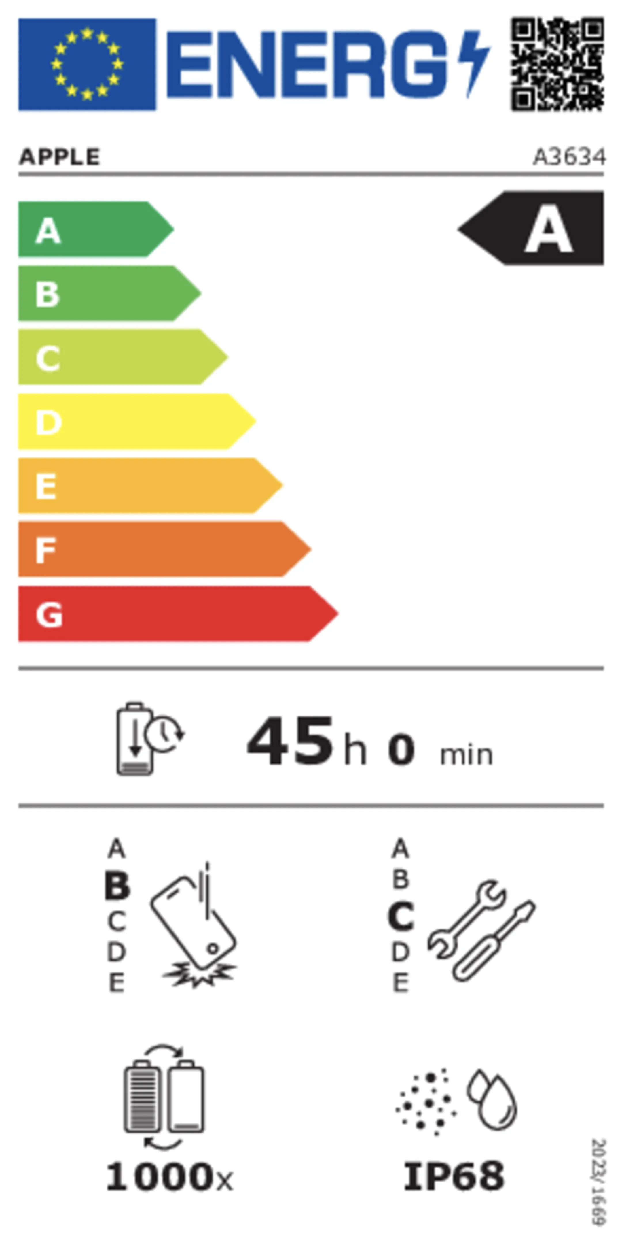 iPhone 17e 256 Go - Noir