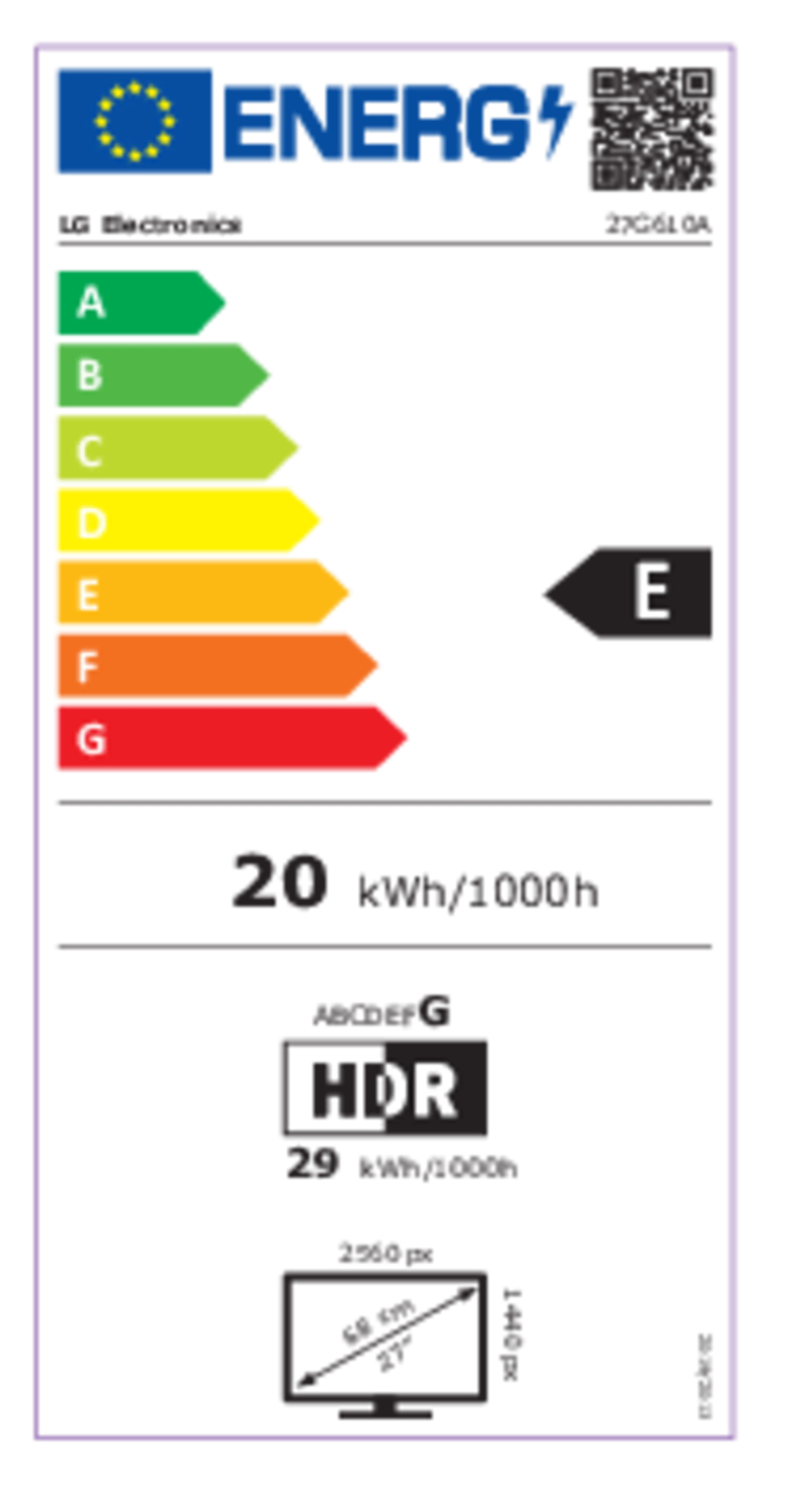 27" UltraGear 27G610A-B.AEUQ
