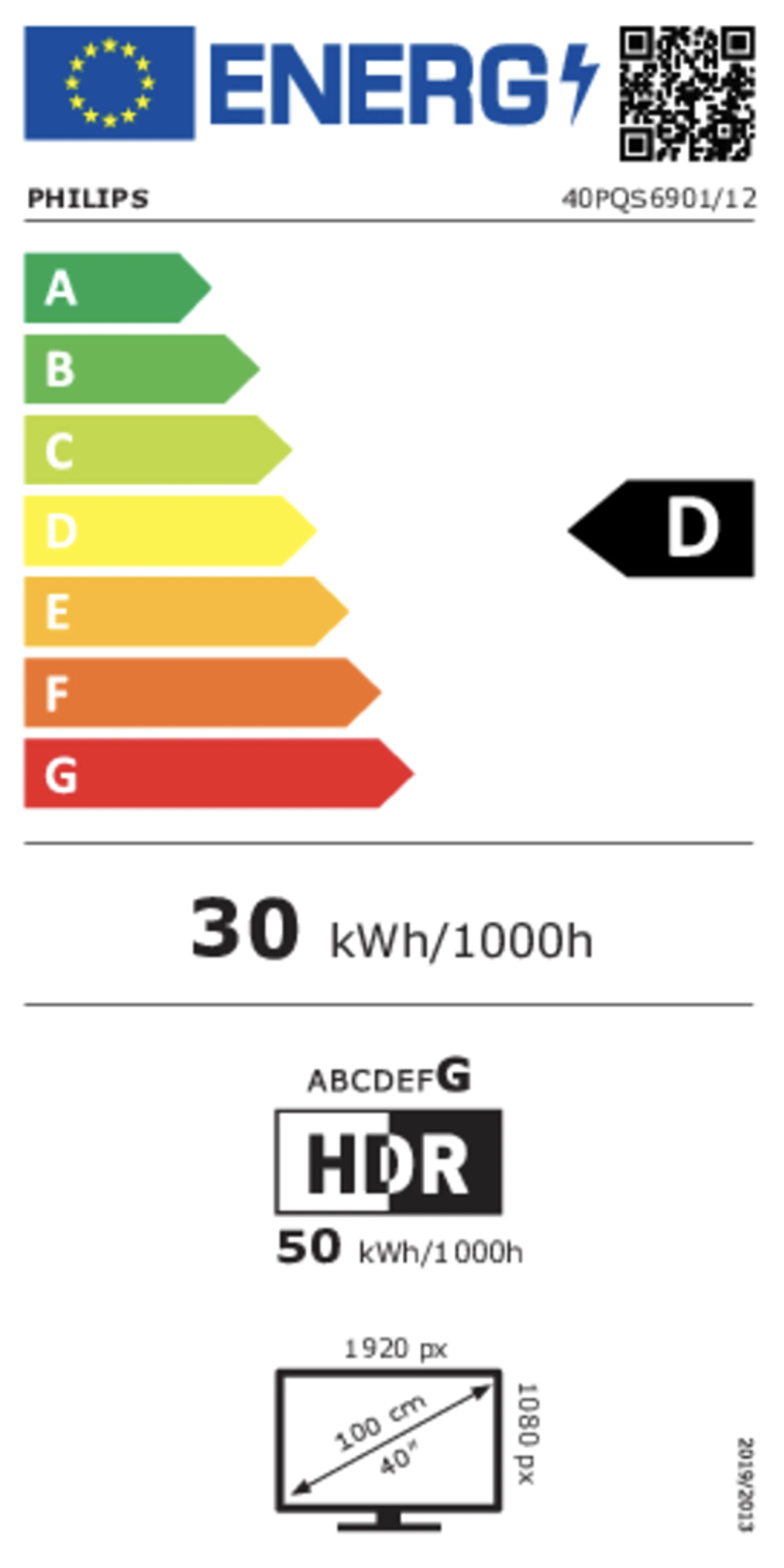 QLED Full HD TV 40PQS6901/12 (2026) - 40 inch