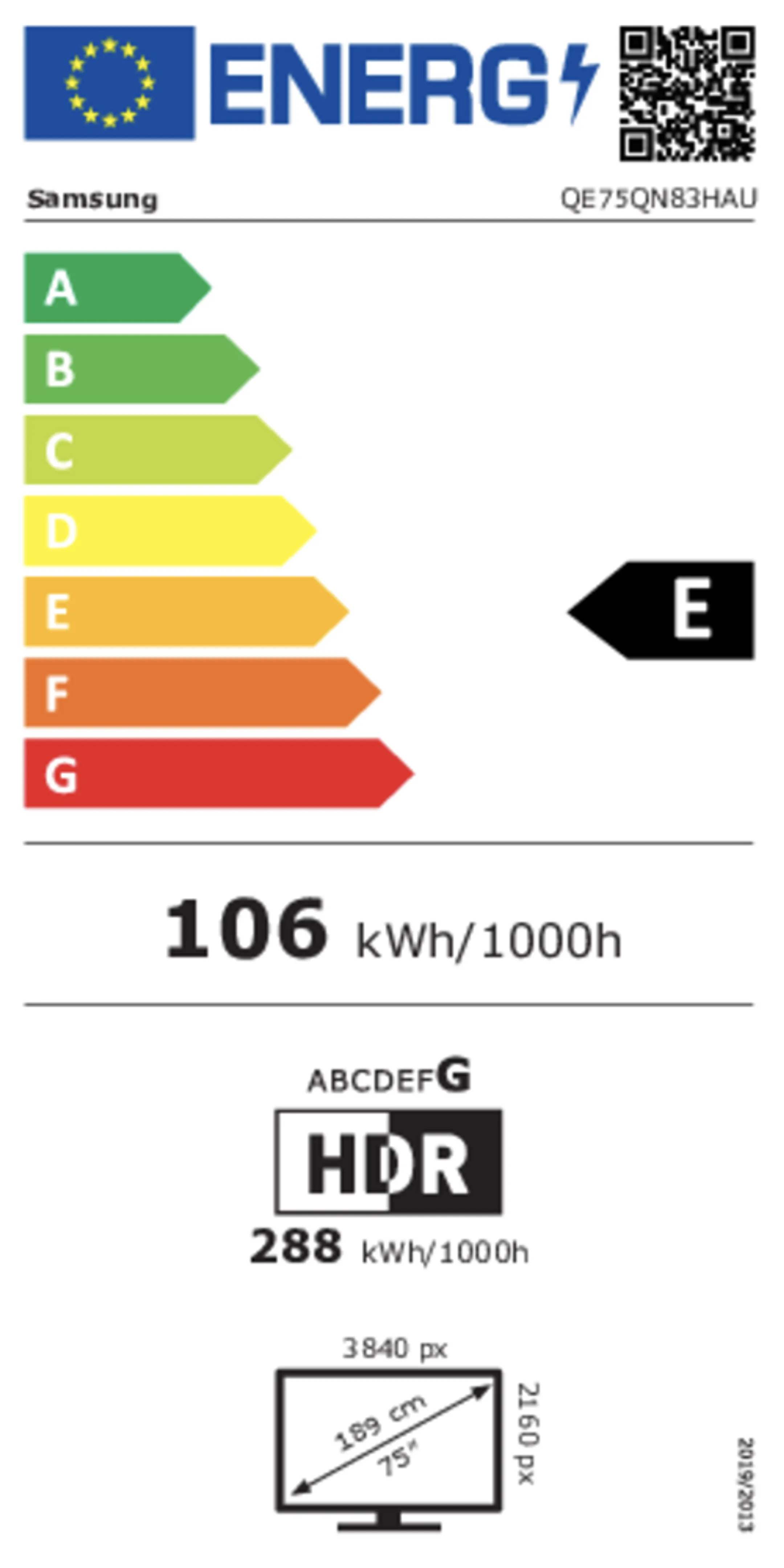 Neo QLED 4K TV QE75QN83HAUXXN (2026) - 75 inch 
