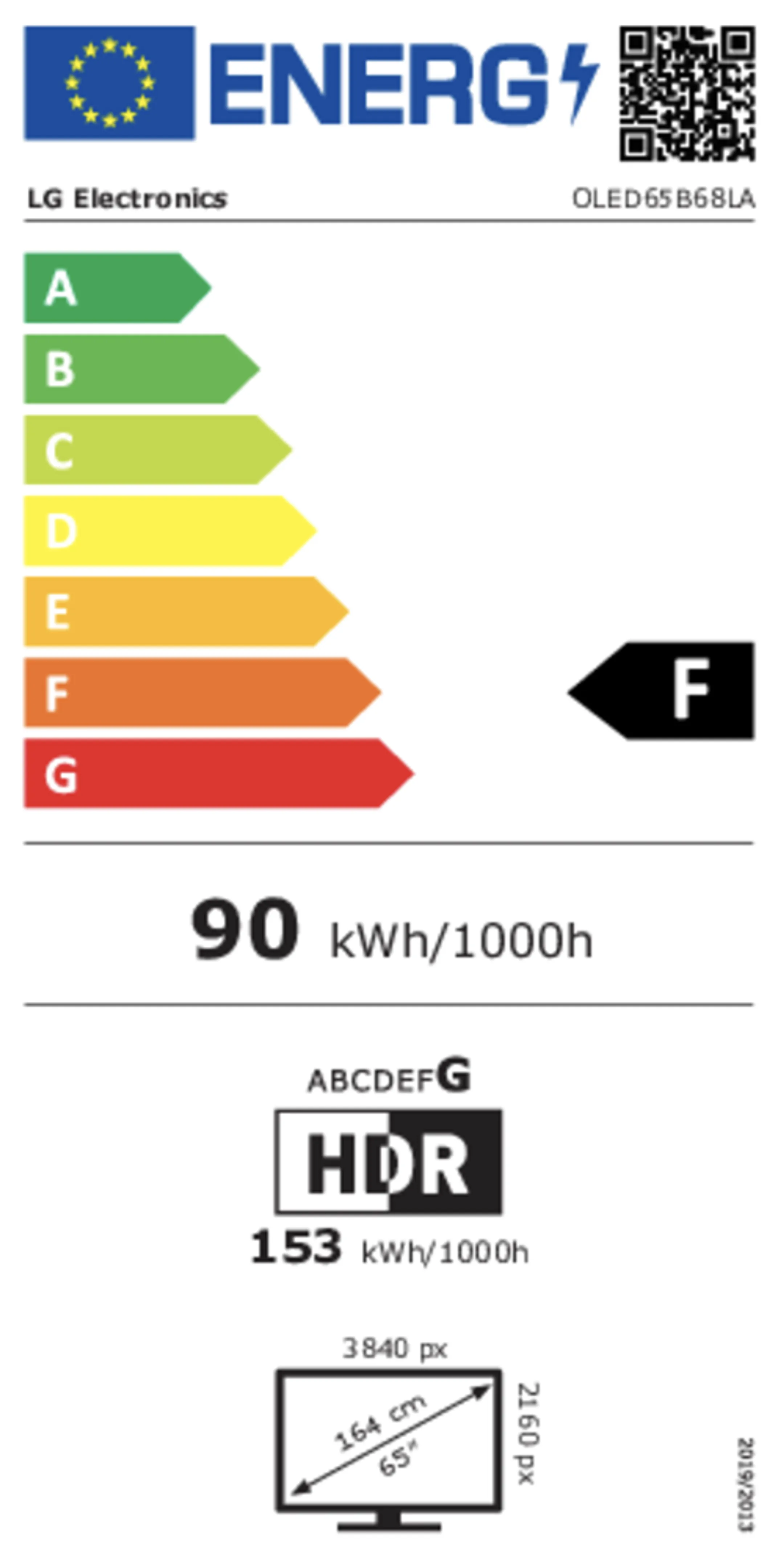 OLED TV 4K OLED65B68LA (2026) - 65 pouces