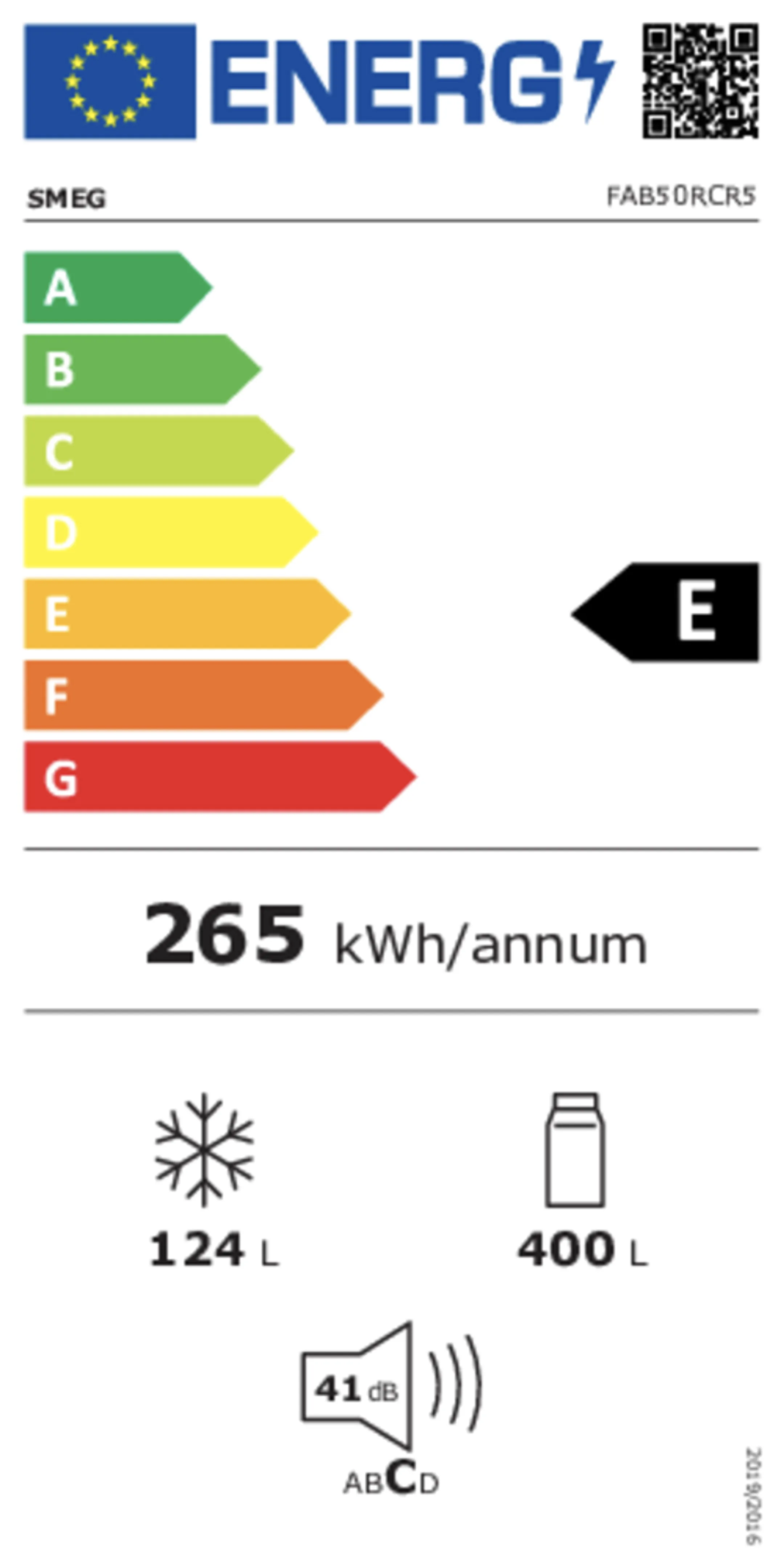 Congélateur ECC85-95hob2 E