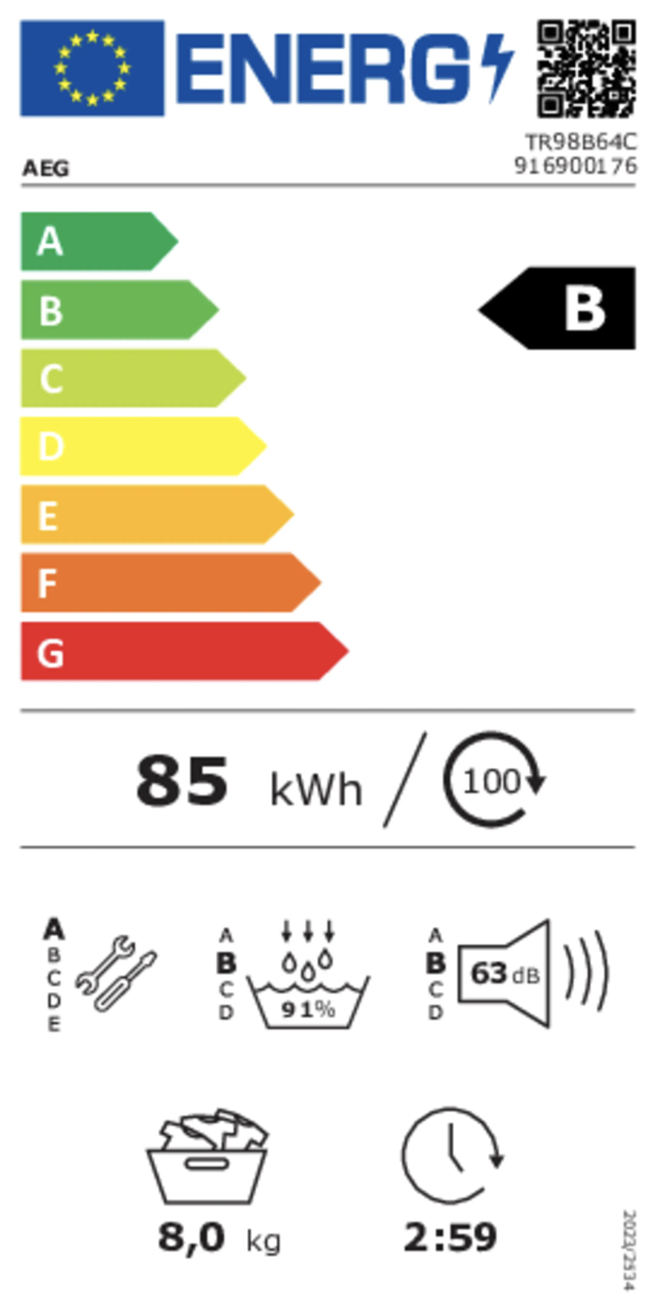 Droogkast TR98B64C AbsoluteCare® Plus