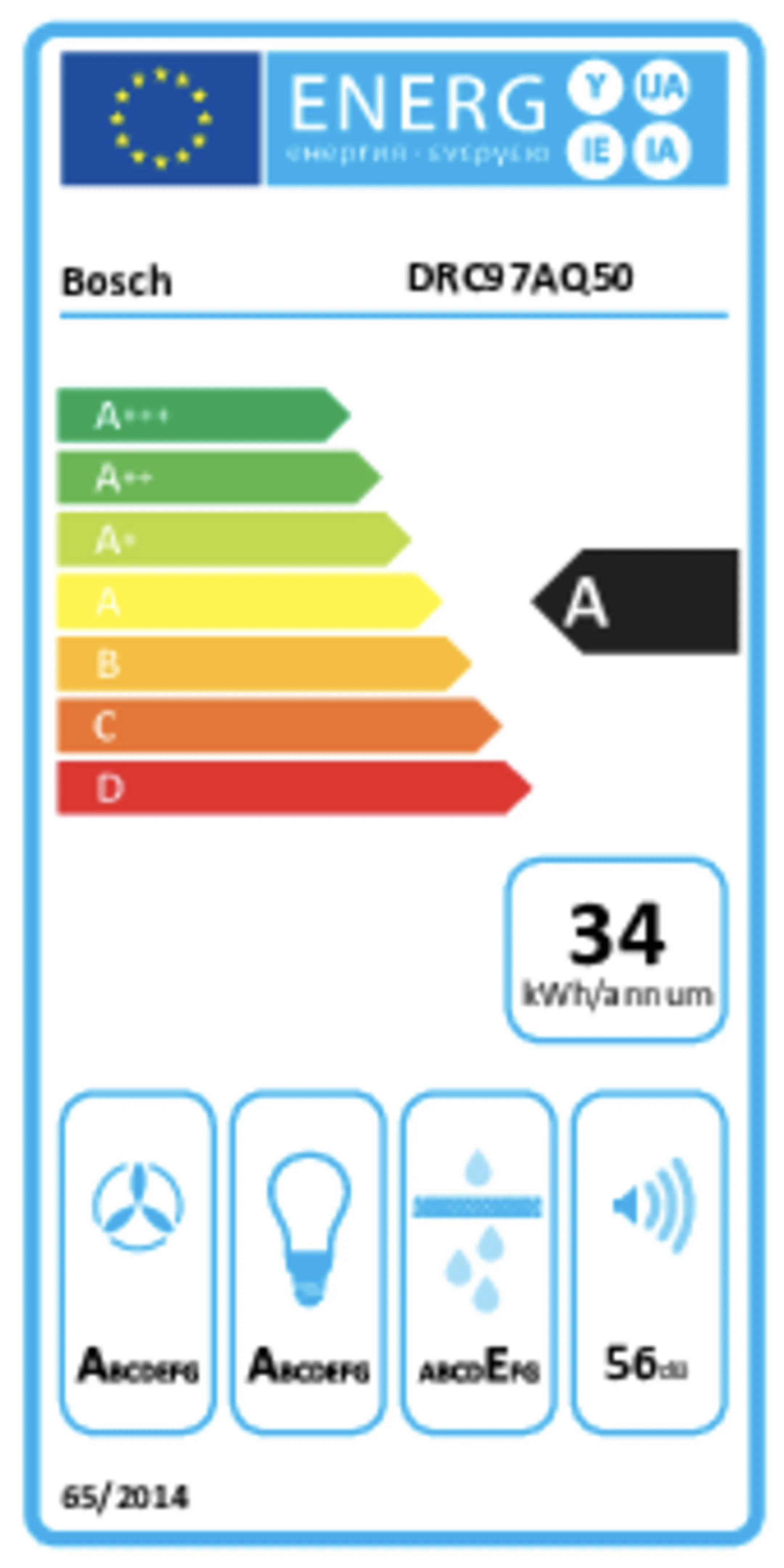 Hotte plafond DRC97AQ50 Home Connect