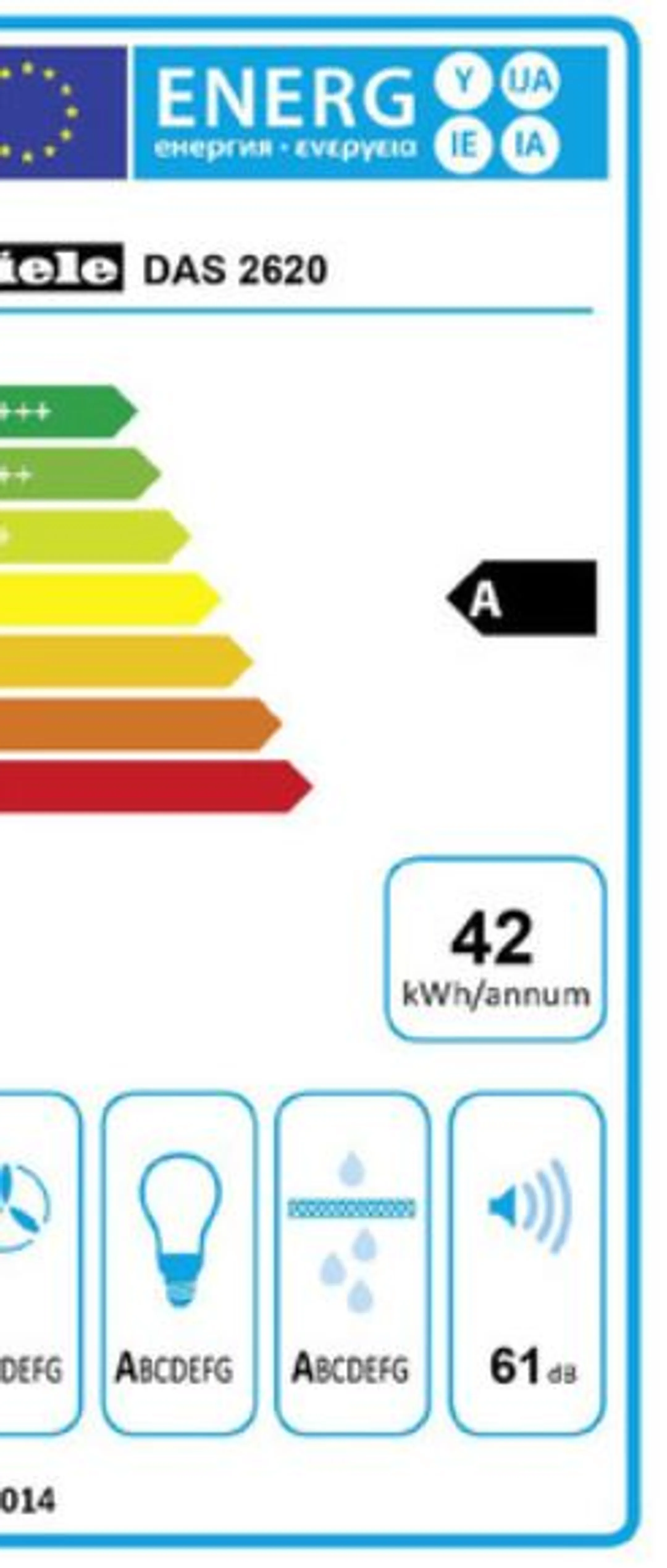 Miele Telescopische dampkap DAS 2620 EDST image