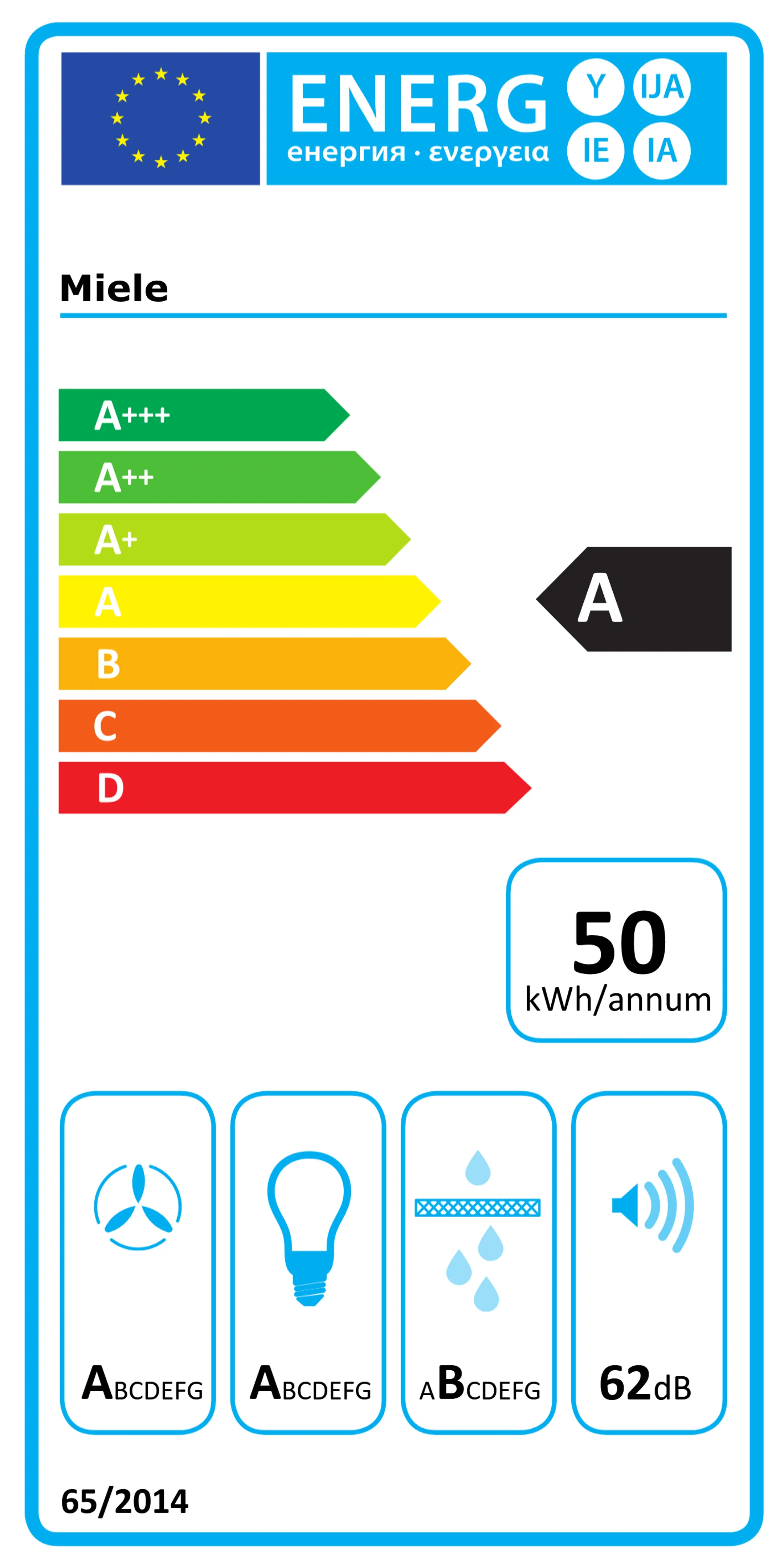 Miele Hotte décorative DAW 1620 Active image