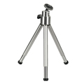 Hama Hama Mini Tripod with Ball Tilt Head, silver 2-sectionpoot/poten Zilver tripod