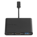 Targus HP 3PO Targus USB-C Travel Dock ACA929EUZ-50 USB 3.0 (3.1 Gen 1) Type-C Noir