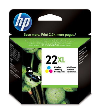 Hp 22Xl Originele High Capacity Drie Kleuren Inktcartridge hp kopen in de aanbieding Hp 22Xl Originele High Capacity Drie Kleuren Inktcartridge hp kopen in de aanbieding