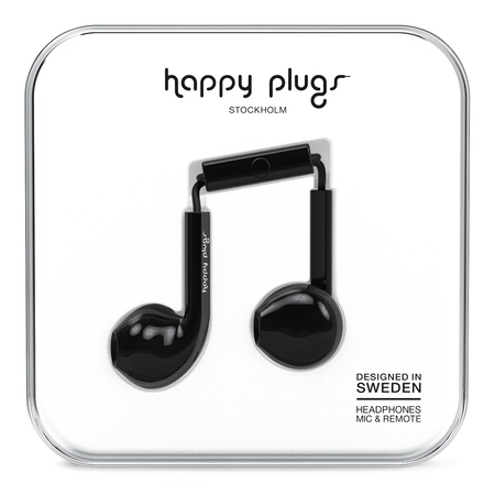 Happy Plugs Earbud Plus Oortjes Zwart happy plugs kopen in de aanbieding Happy Plugs Earbud Plus Oortjes Zwart happy plugs kopen in de aanbieding