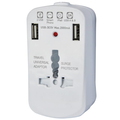 Techly Reisstekker IPW-ADAPTER6 USB - Universeel