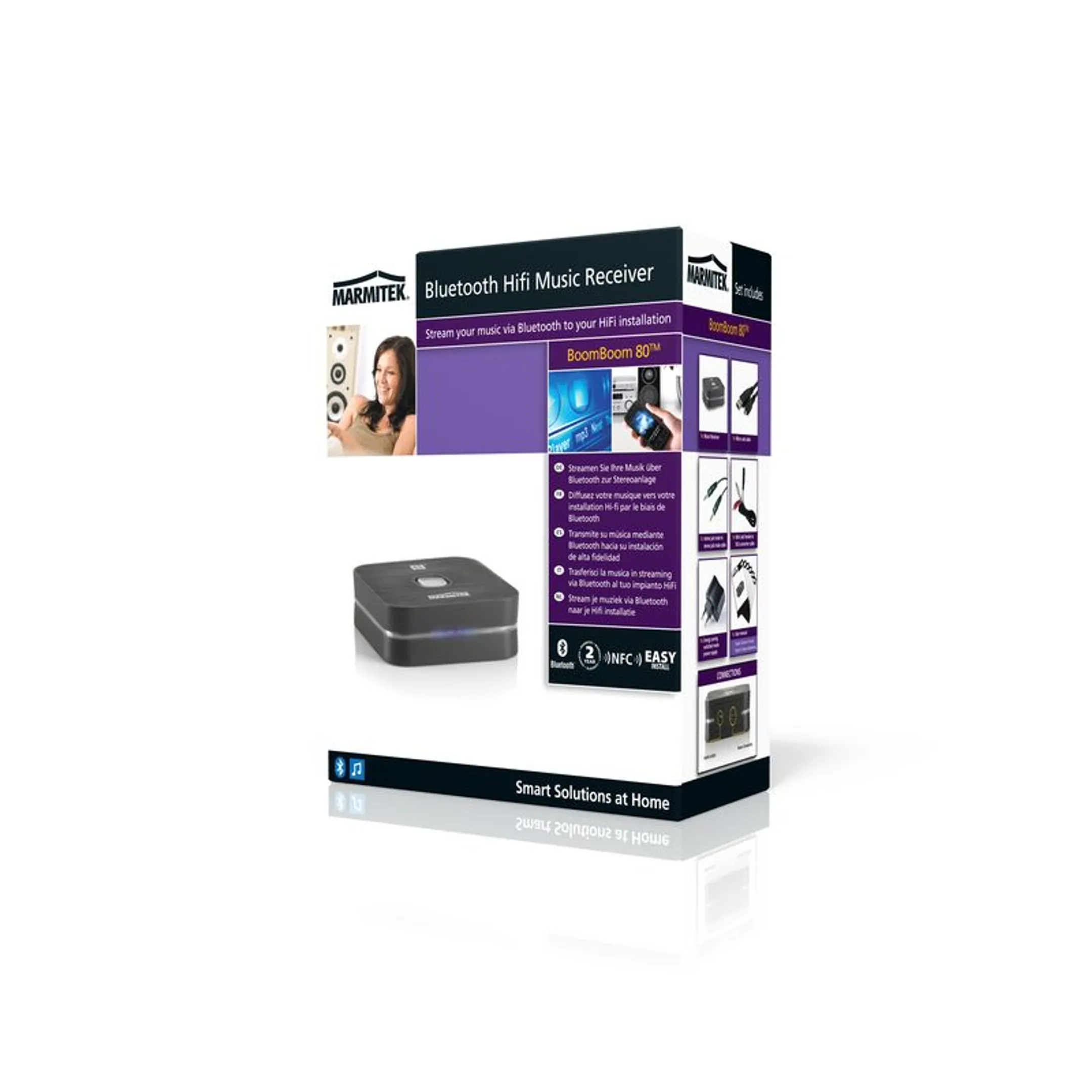 Marmitek Transmetteur et récepteur Bluetooth BoomBoom 80 image