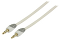 Bandridge Bandridge BBM22000W20 Stereo Audiokabel 3.5 mm Male - 3.5 mm Male 2.00 m Wit