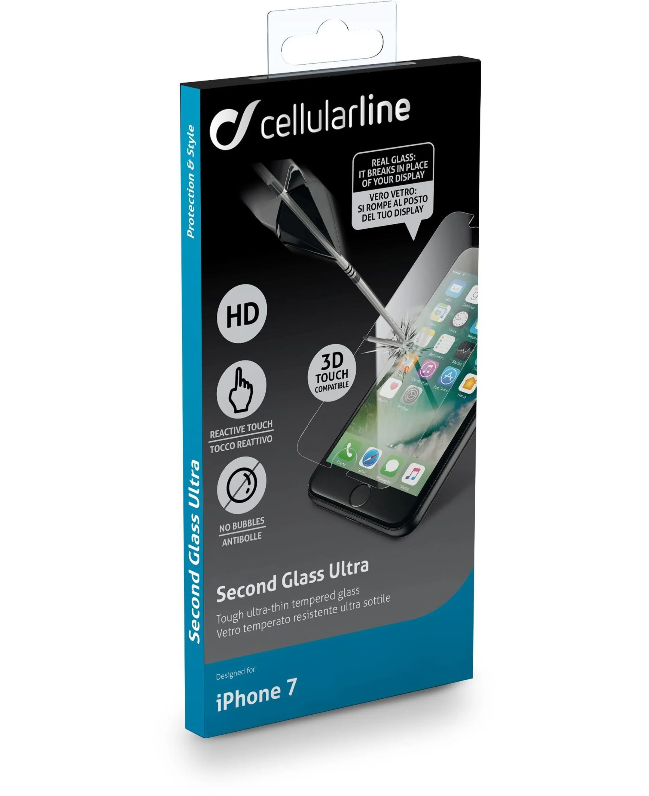 Protection d'écran transparent iPhone 7