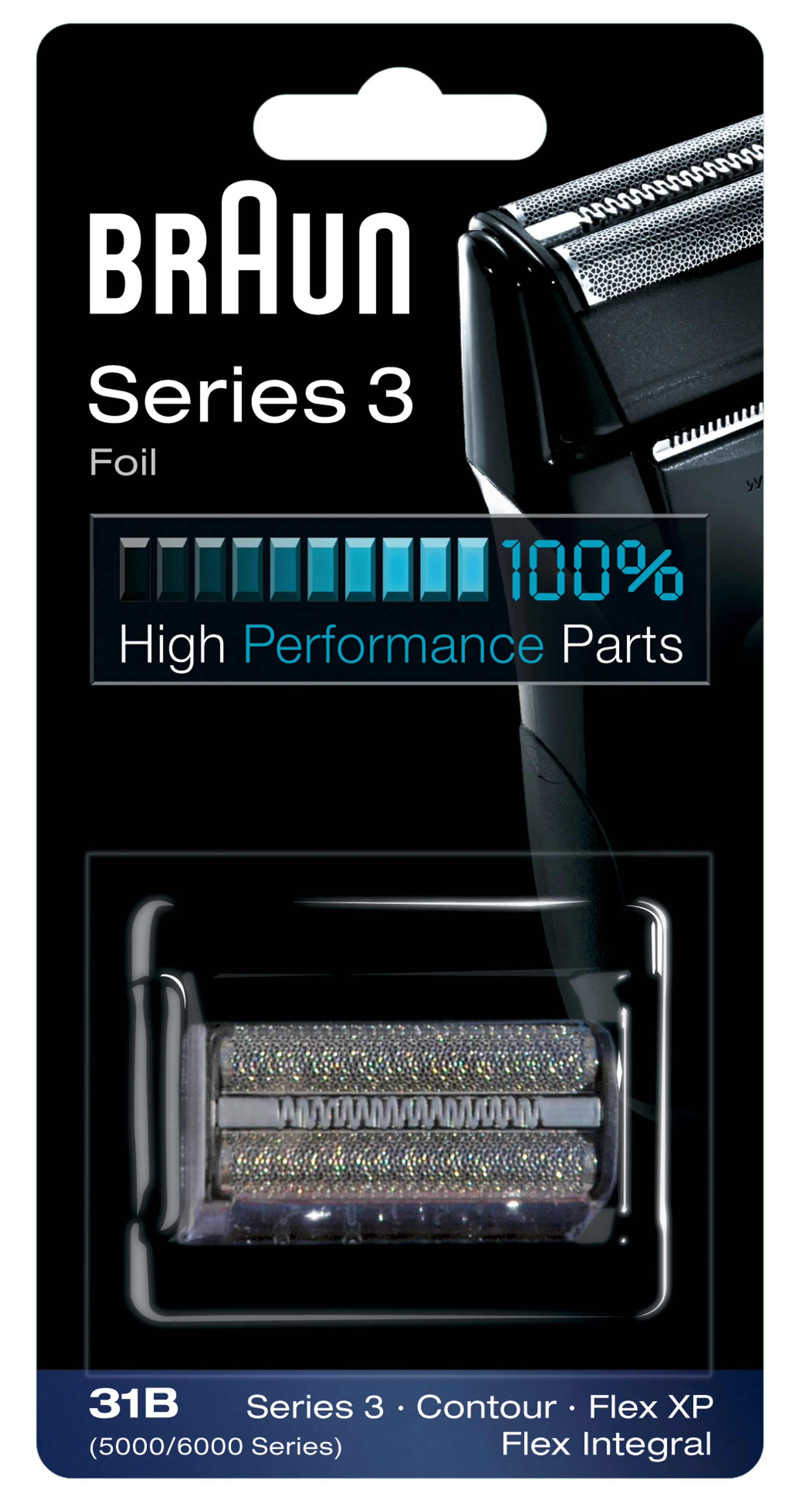 Braun Grille de rasage 31S (black) Series 3 image