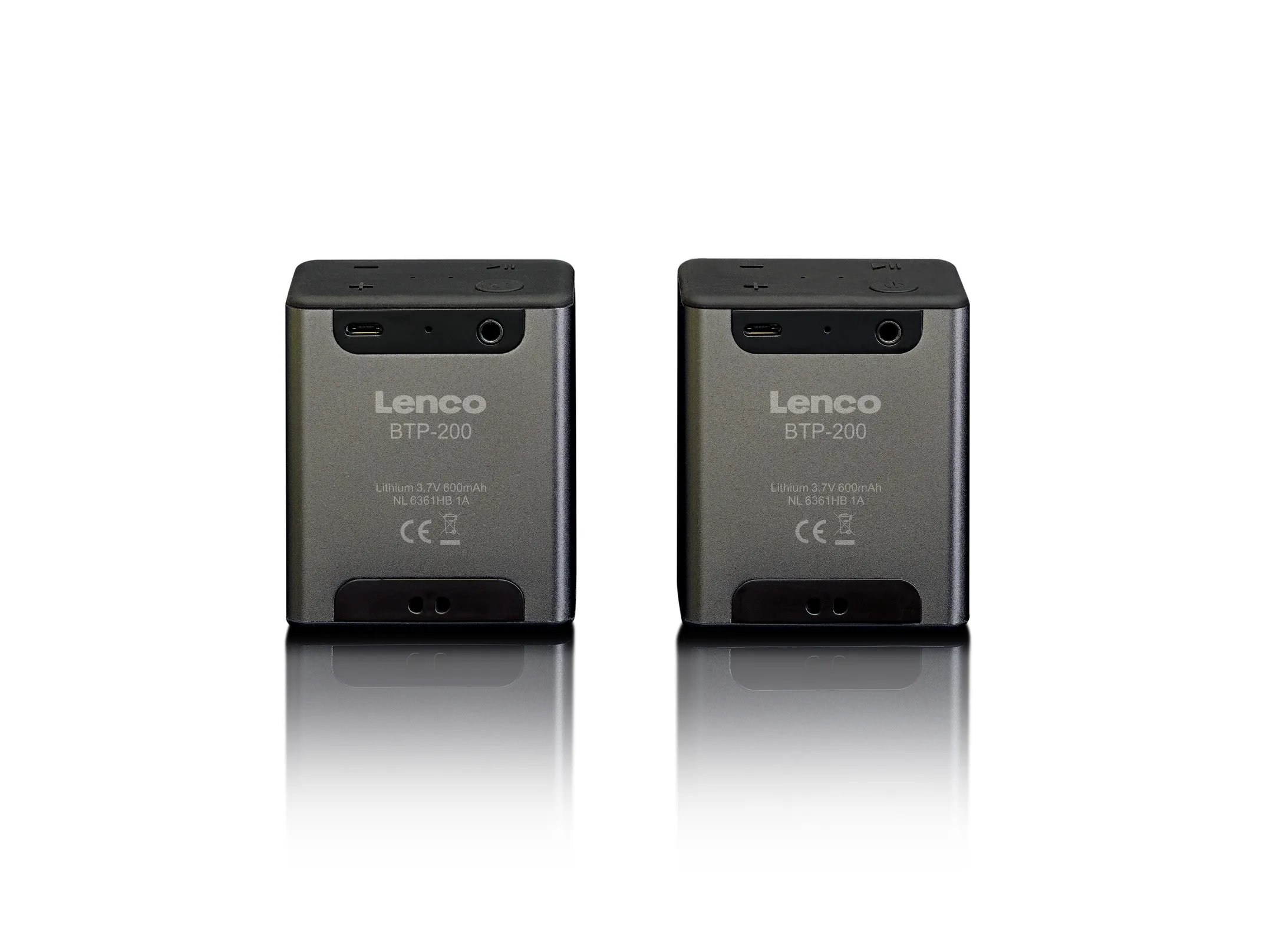 Lenco BTP-200BK Stereo Bluetooth Speaker image