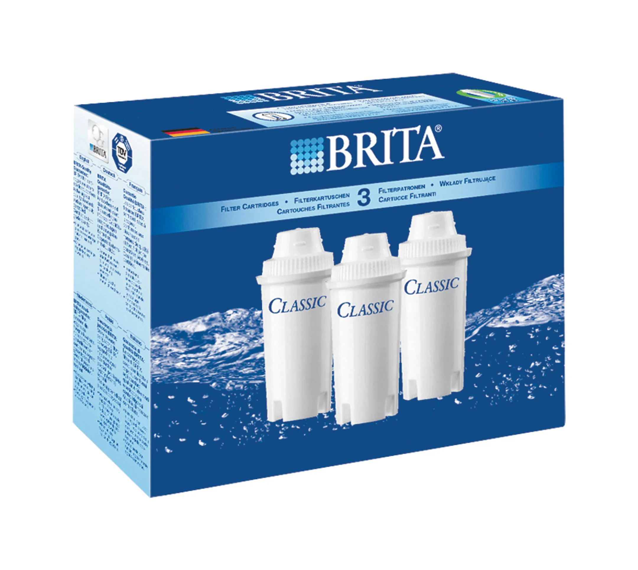 Cartouche filtrante Classic 3-pack