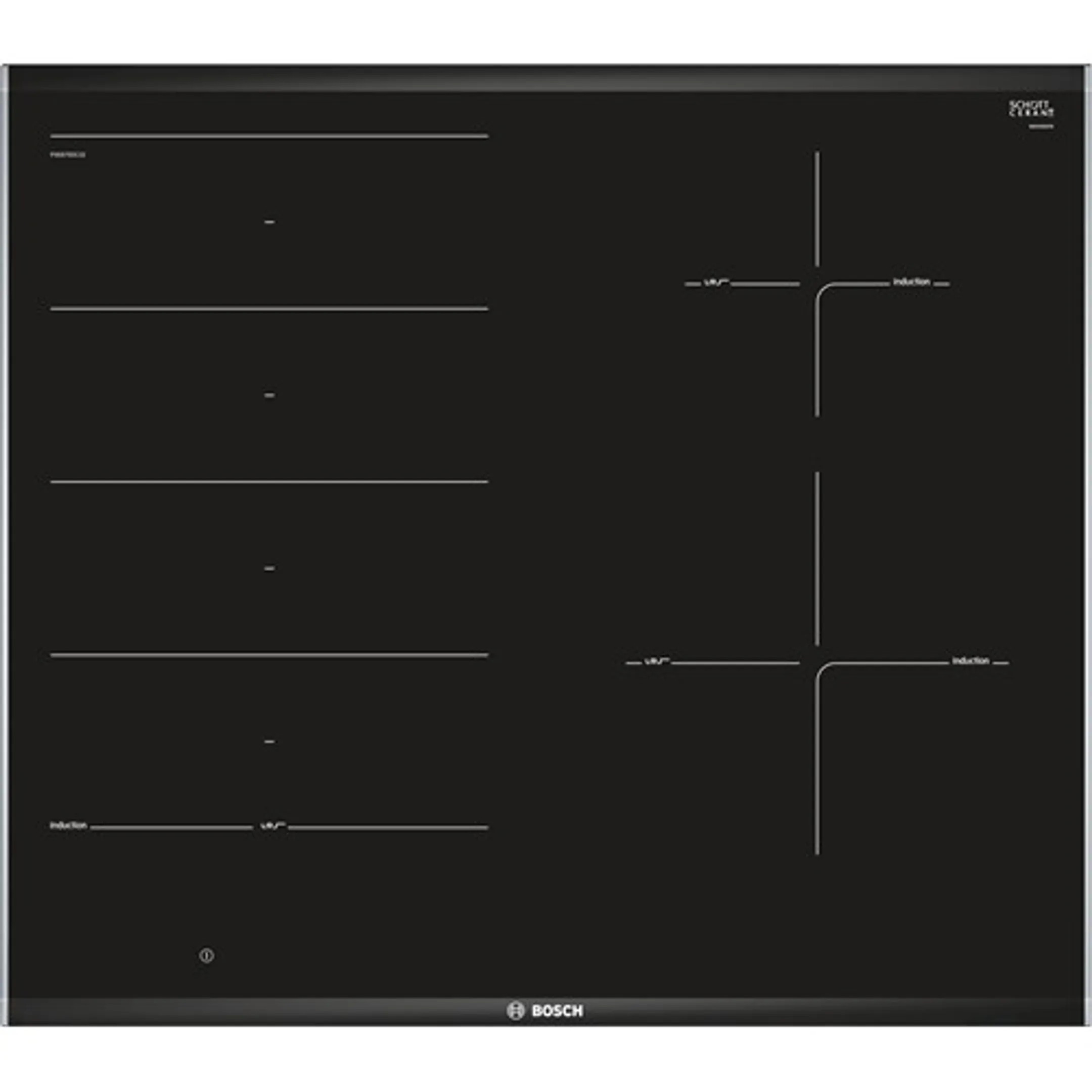 Bosch Taque induction PXE675DC1E flex image