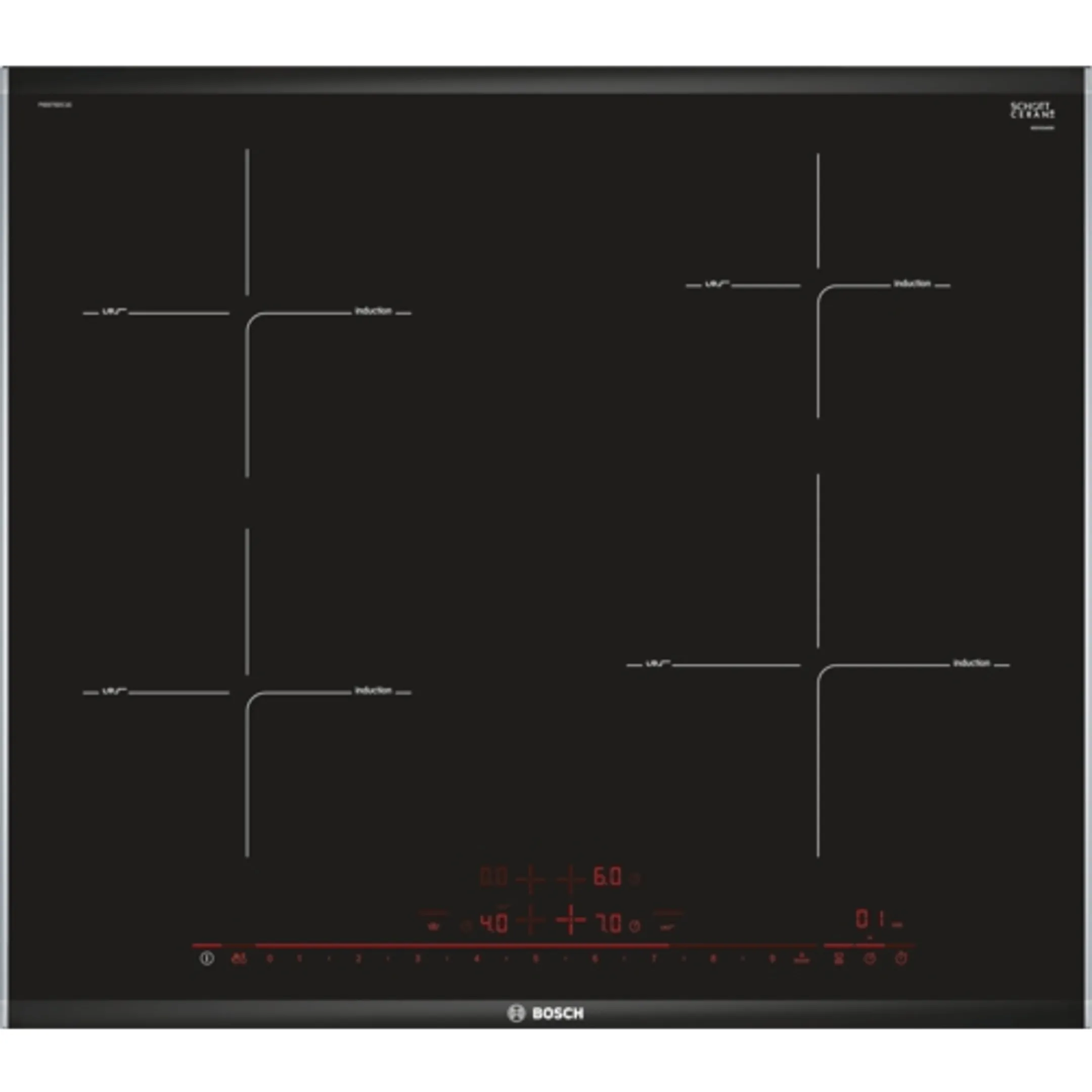 Taque induction PIE675DC1E