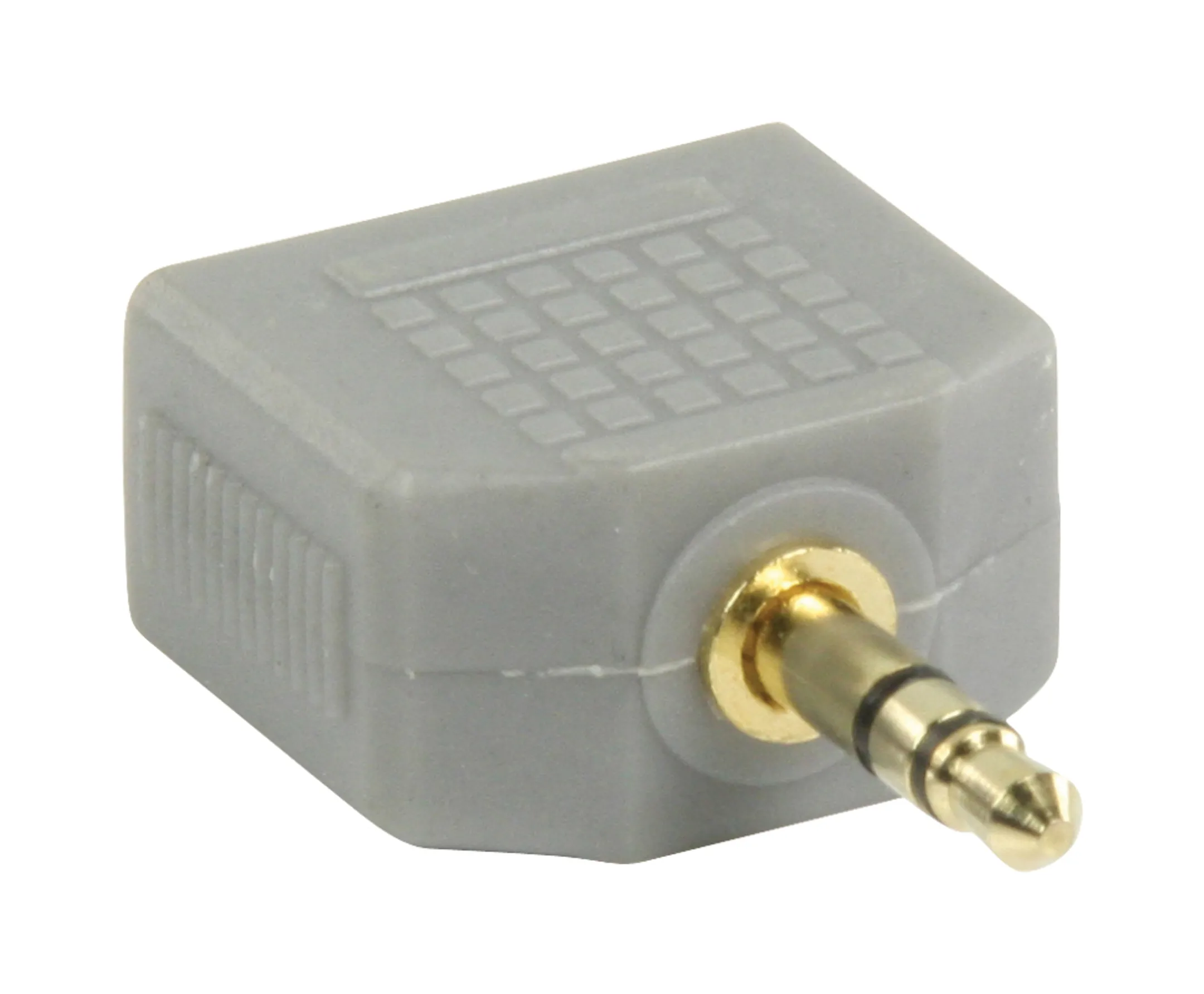 Bandridge Mini jack (3,5 mm, Male) naar 2x mini jack (3,5 mm, Female)-adapter - BAP424 image