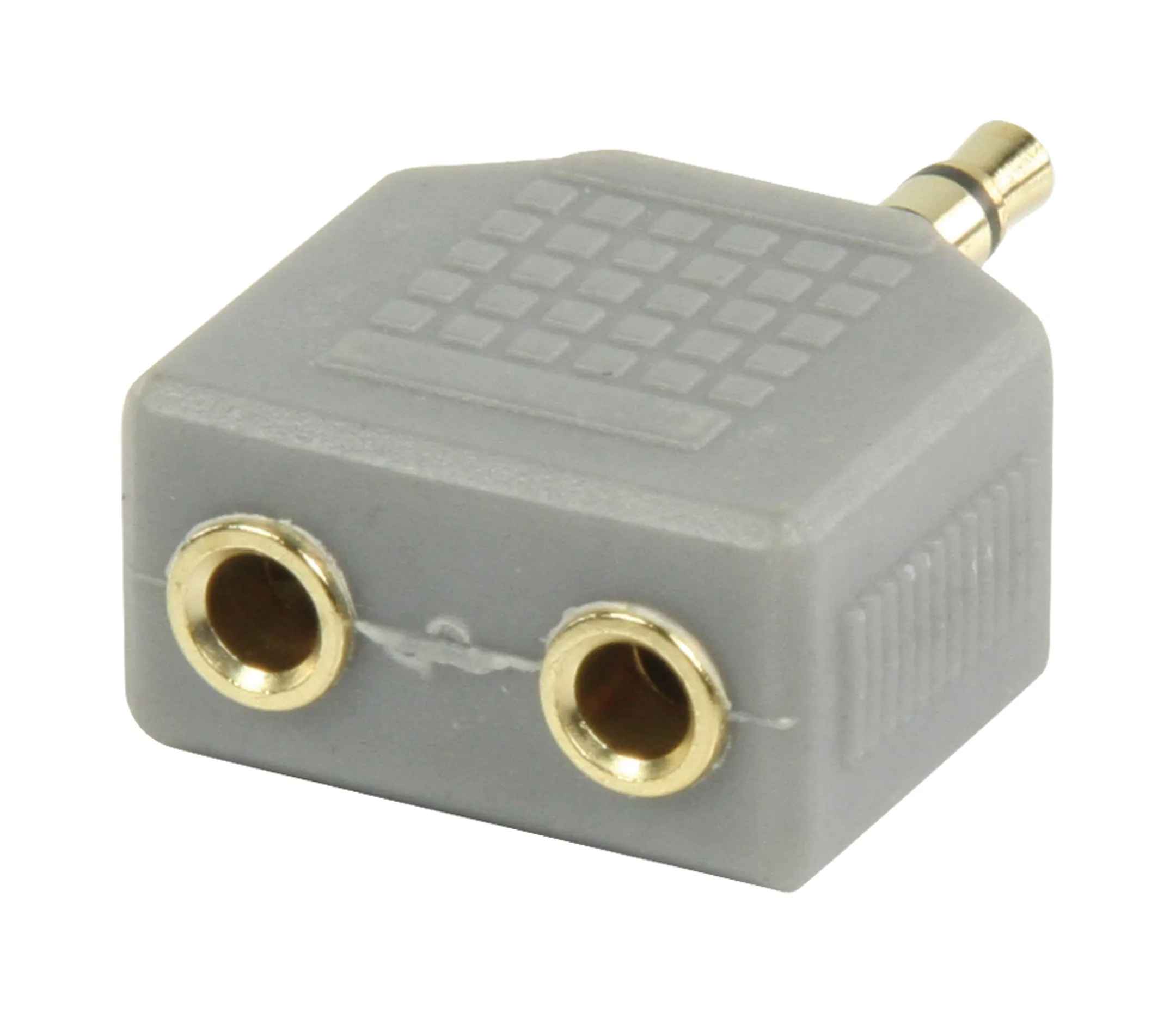 Adaptateur mini jack (3,5 mm, Male) vers 2x mini jack (3,5 mm, Female) - BAP424