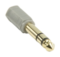 Bandridge Bandridge BAP664 Jack Stereo Male 6.35mm Jack Stereo Female 3.5mm adaptateur et connecteur de câbles